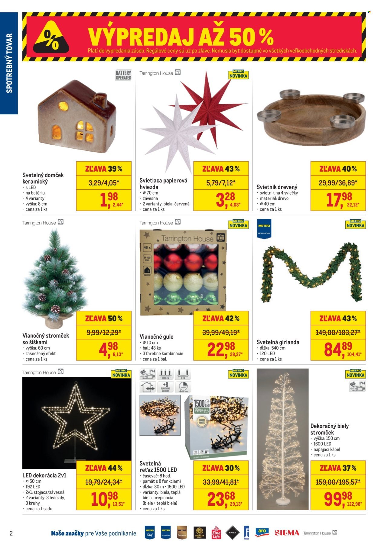 METRO leták - Spotrebný tovar (2025-11-19 - 2025-12-09) | 2