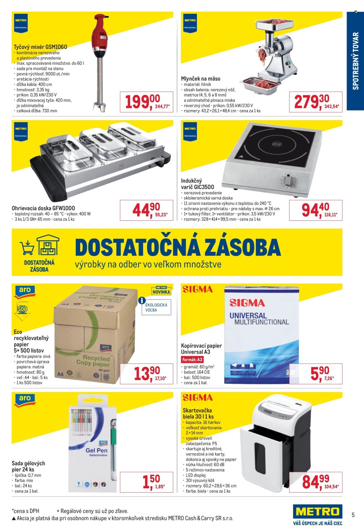 METRO leták - Spotrebný tovar (2025-11-19 - 2025-12-09) | 5