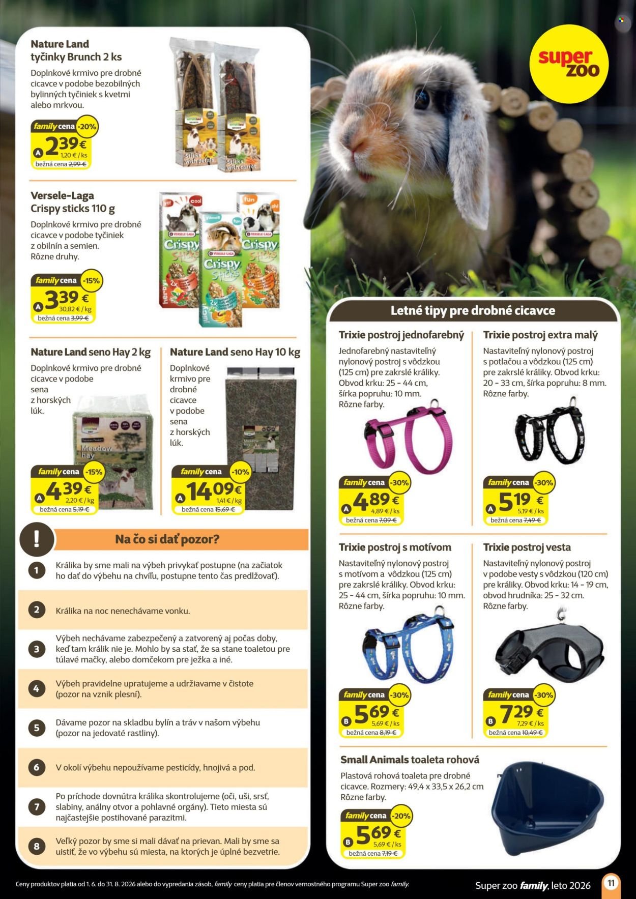SUPER ZOO leták - júni 2026
