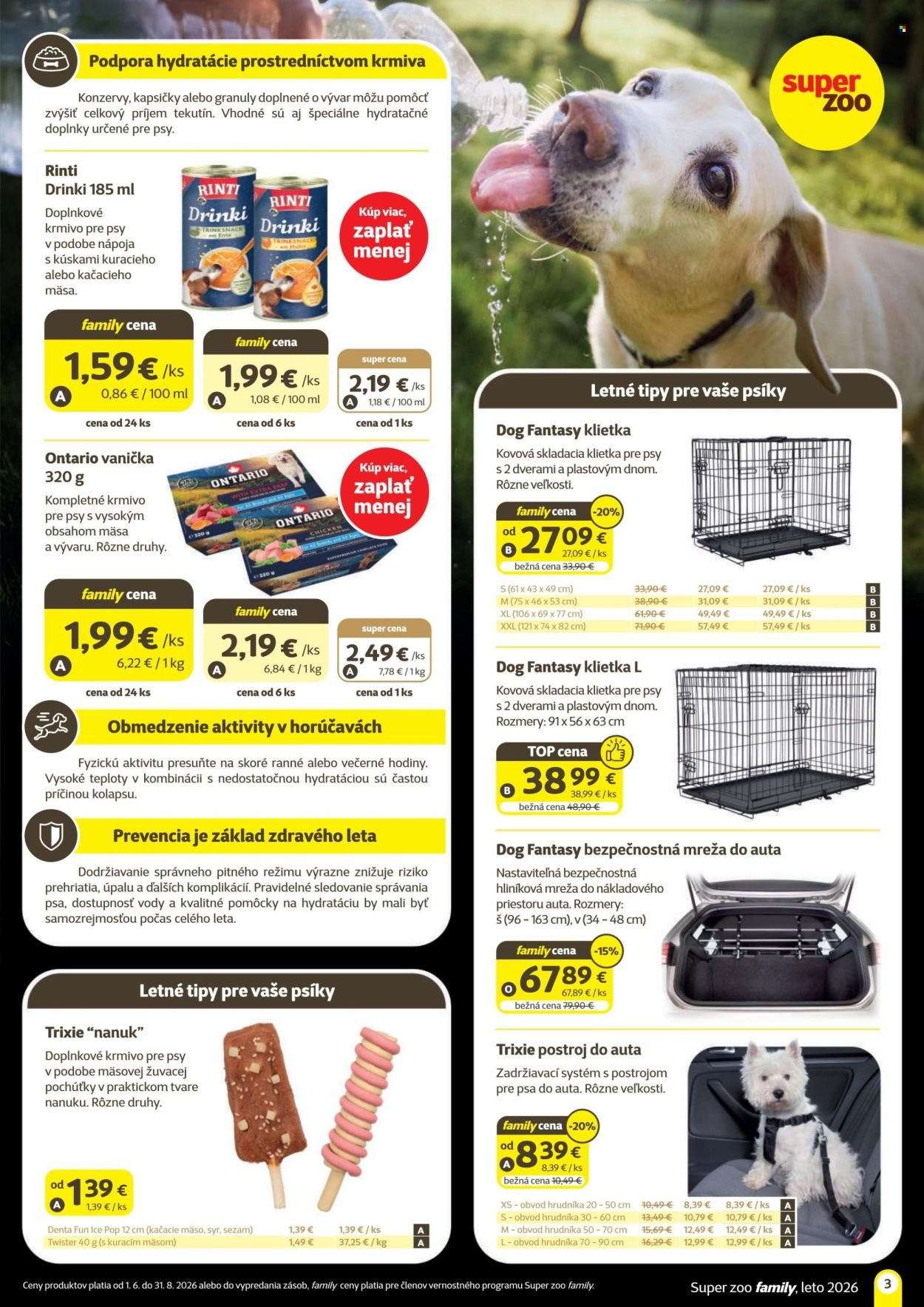 SUPER ZOO leták - júni 2026