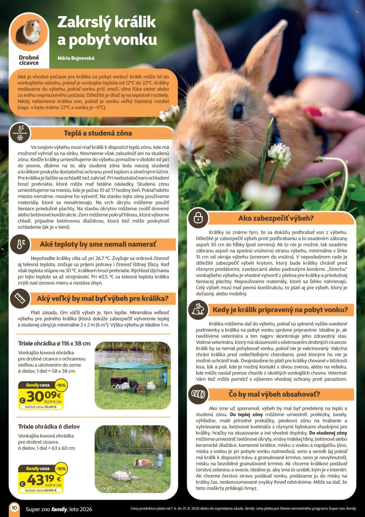 SUPER ZOO leták - júni 2026
