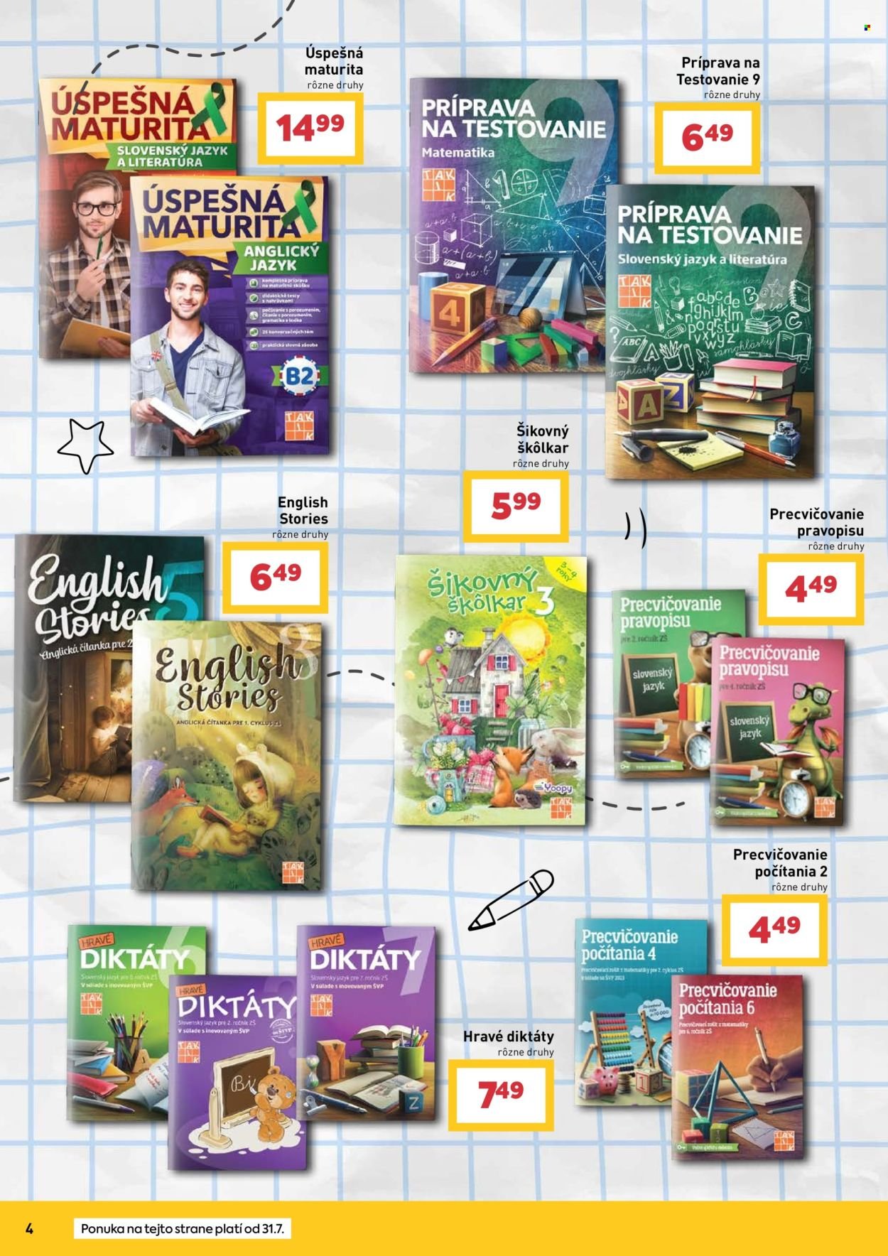 BILLA leták - Katalóg Back to school