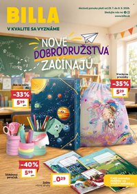 BILLA leták - Katalóg Back to school