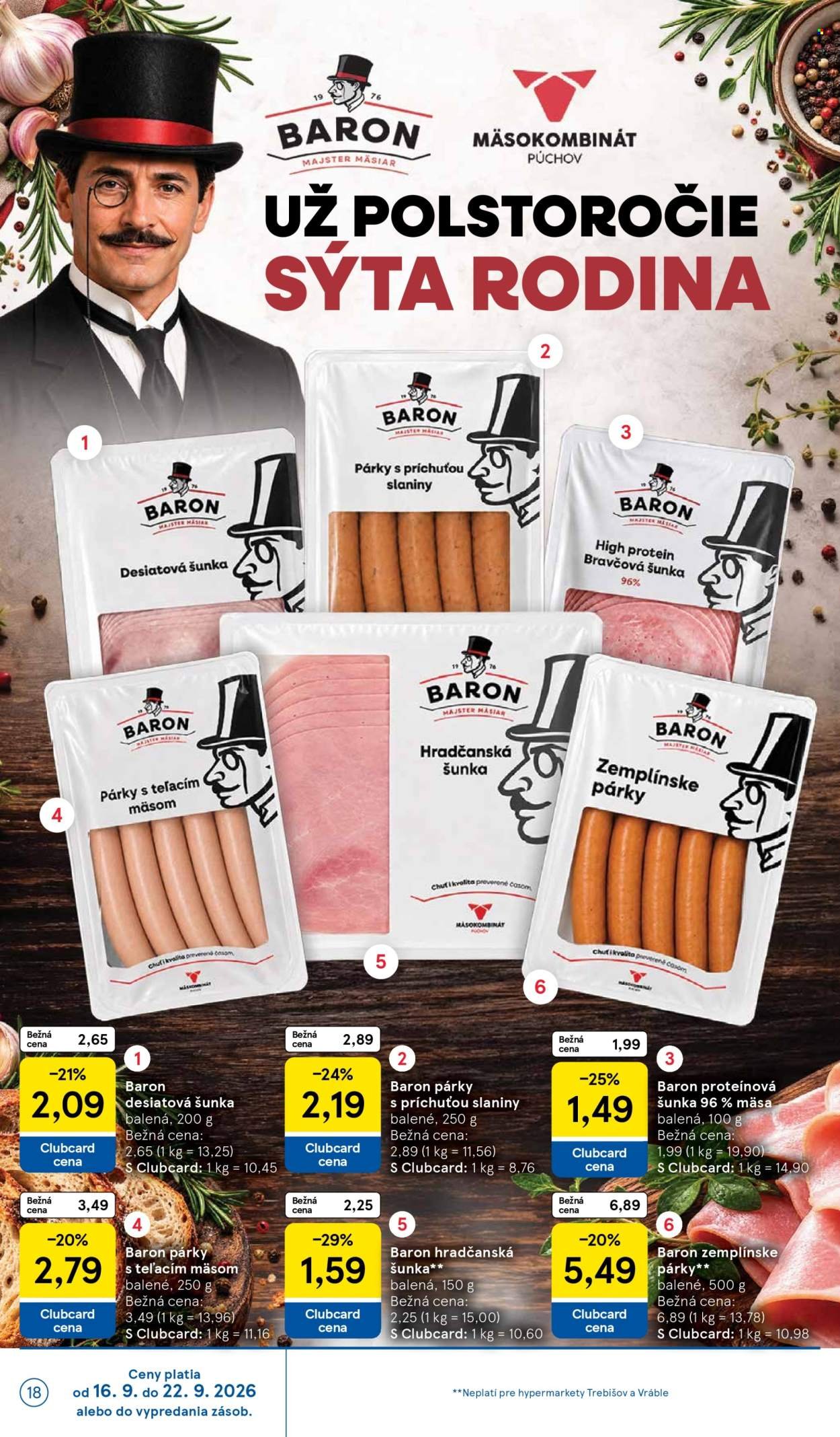 TESCO leták - Od stredy 16.9.2026