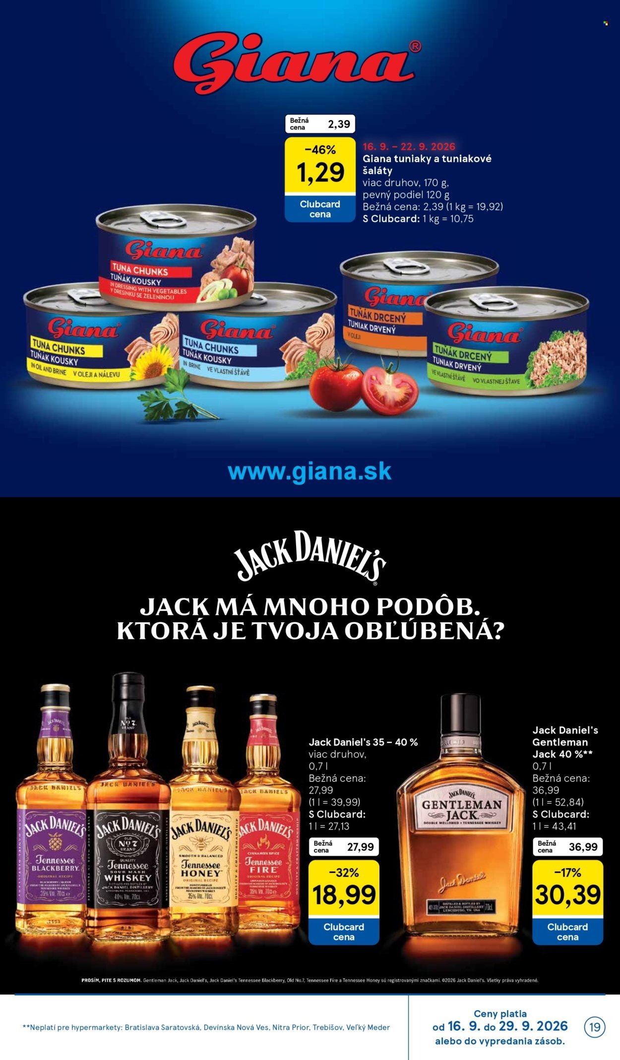 TESCO leták - Od stredy 16.9.2026