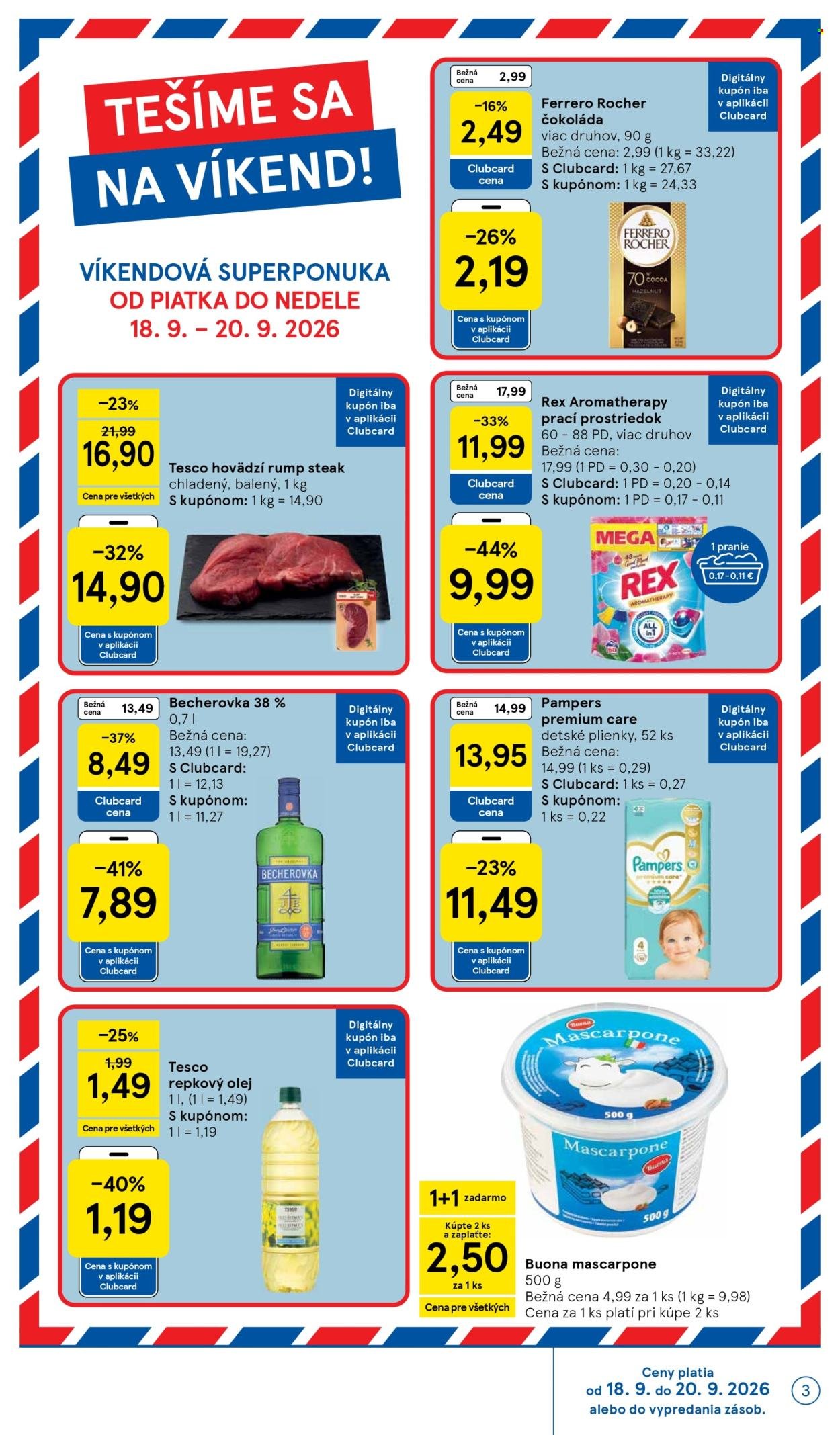 TESCO leták - Od stredy 16.9.2026