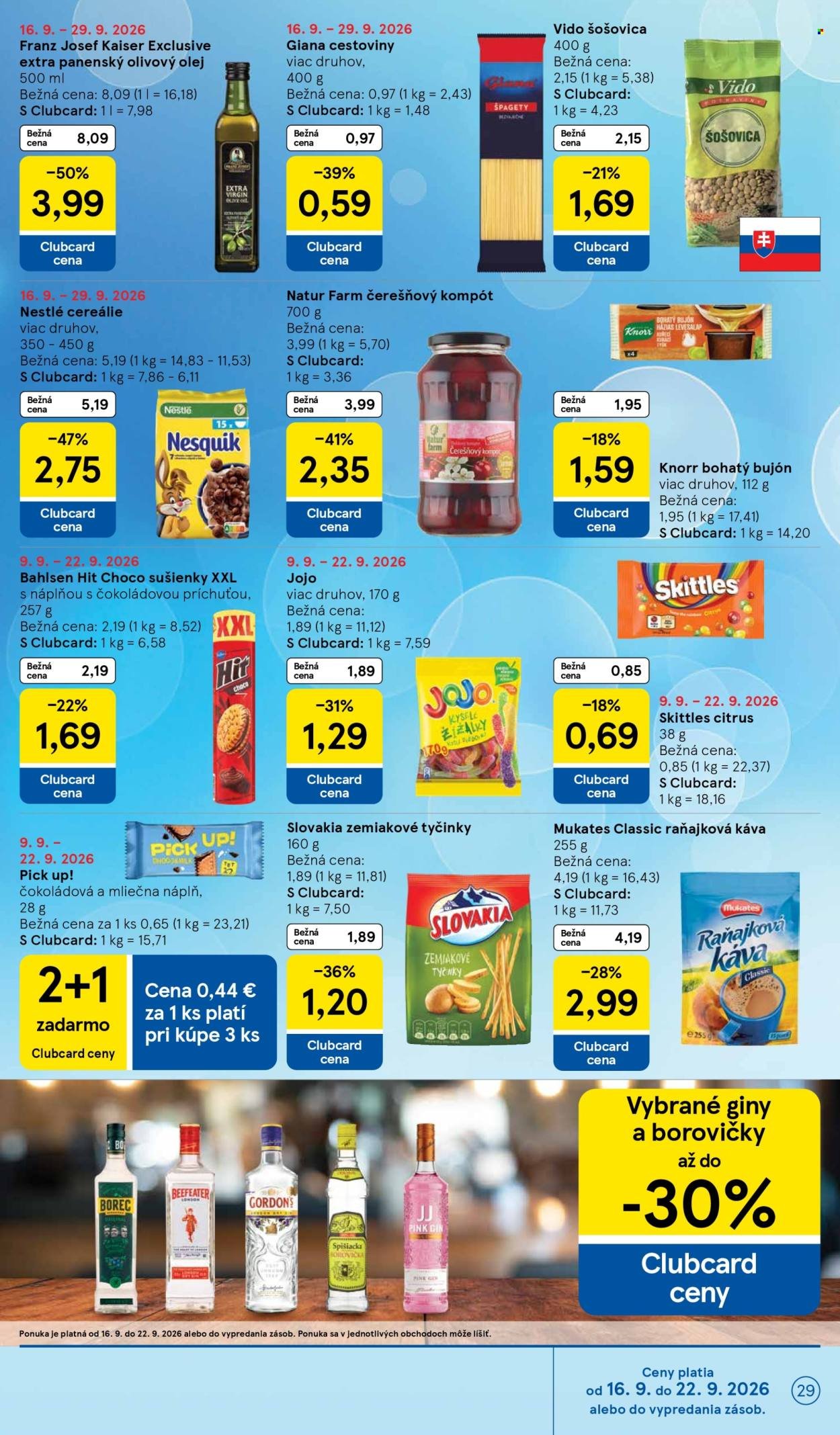 TESCO leták - Od stredy 16.9.2026
