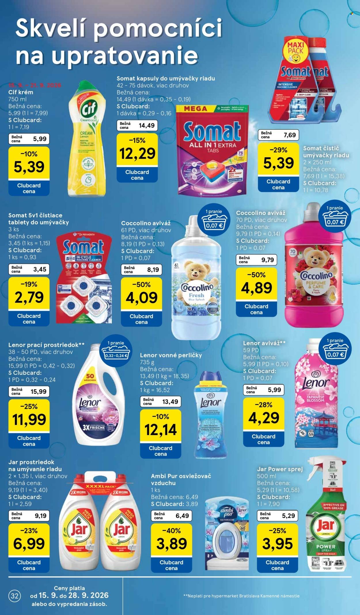 TESCO leták - Od stredy 16.9.2026