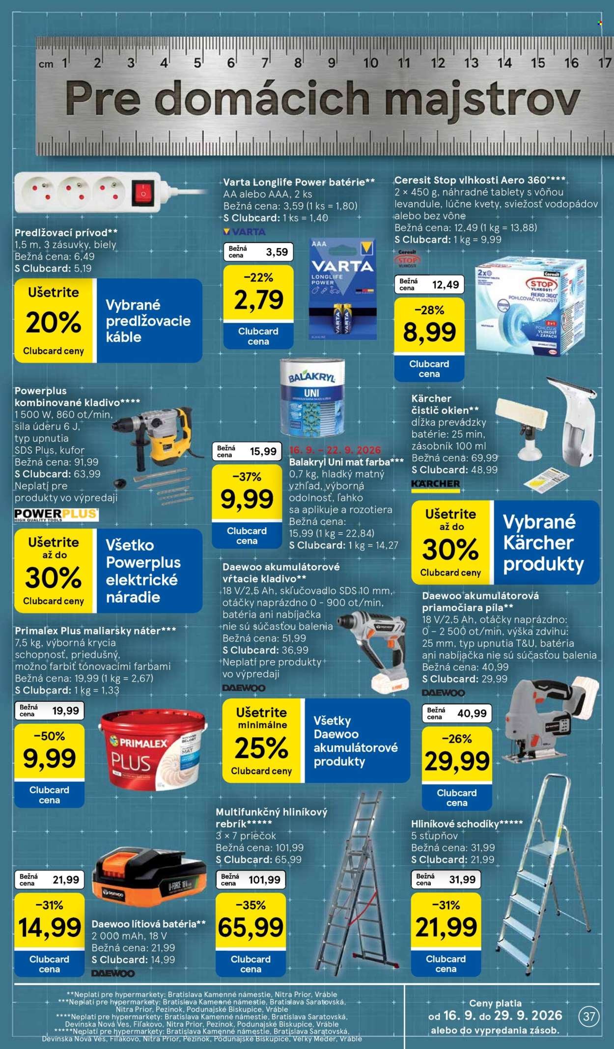 TESCO leták - Od stredy 16.9.2026