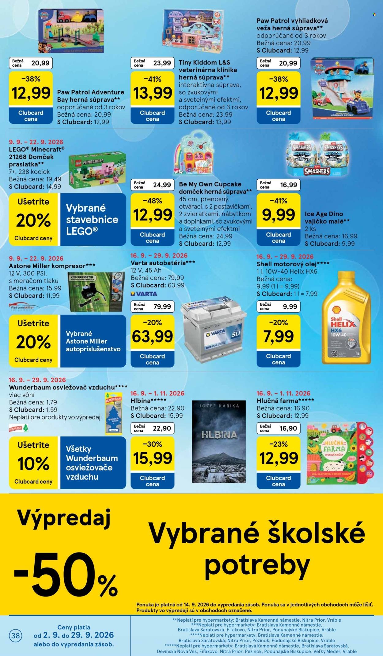 TESCO leták - Od stredy 16.9.2026