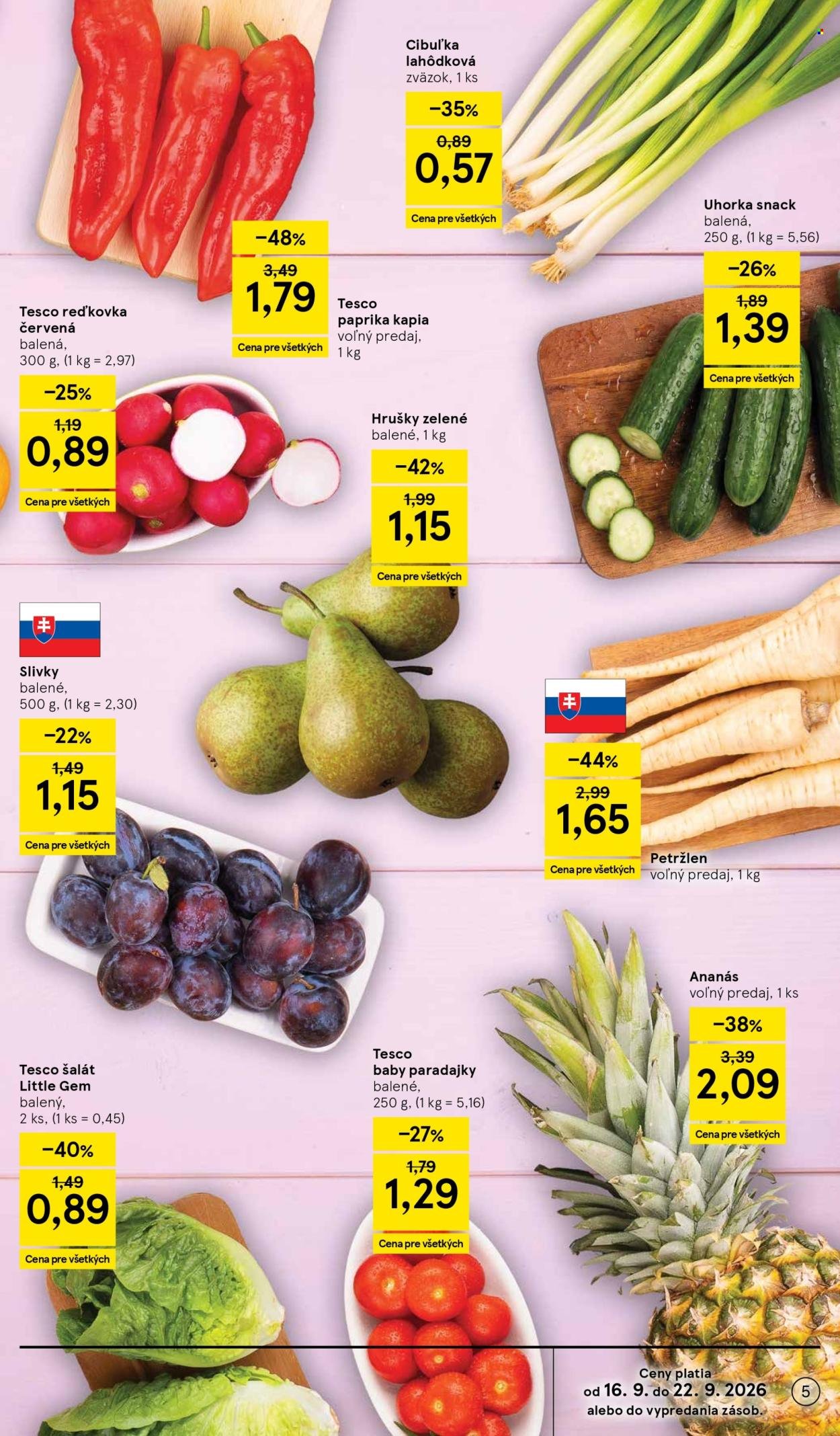 TESCO leták - Od stredy 16.9.2026