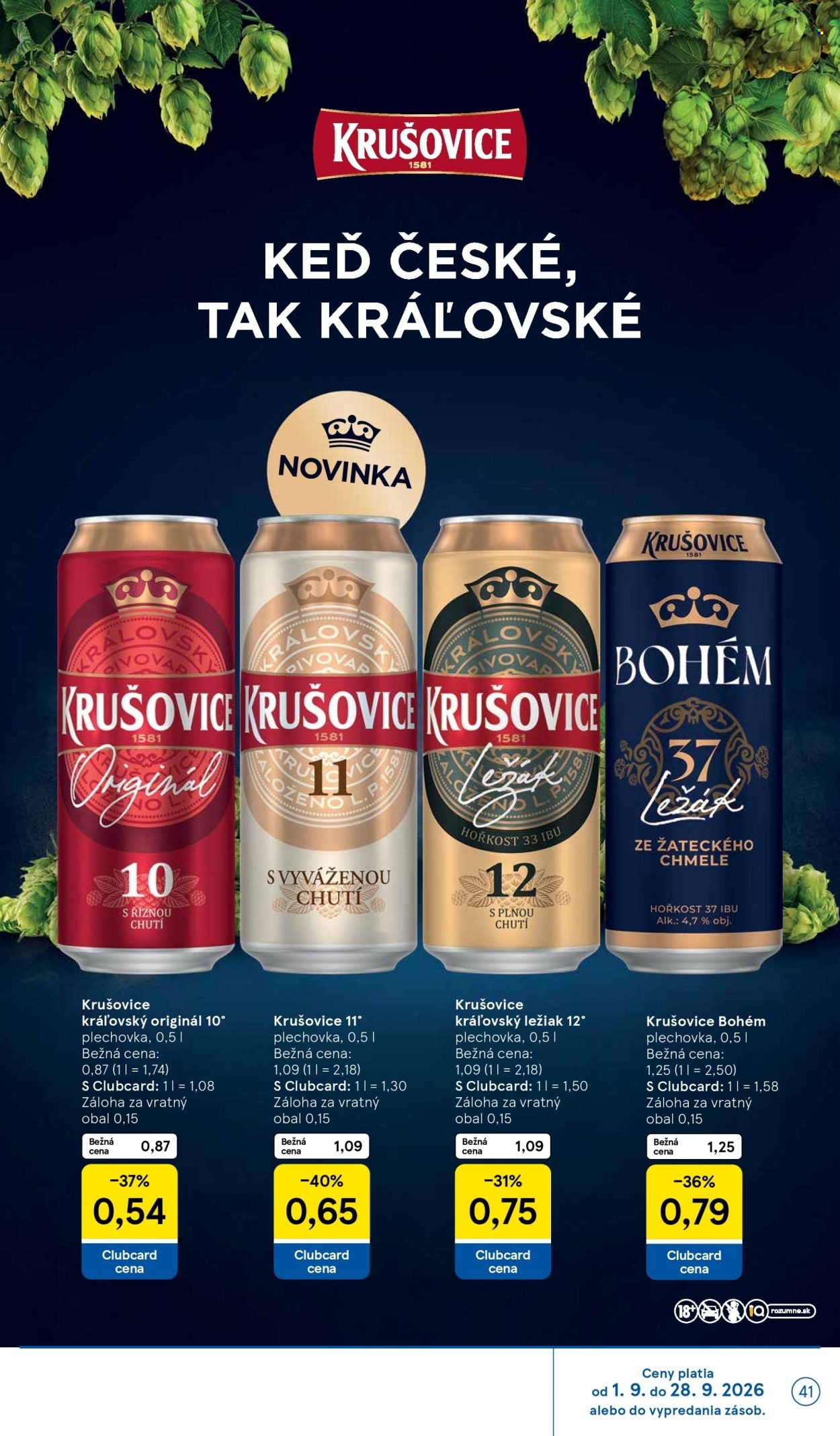 TESCO leták - Od stredy 16.9.2026