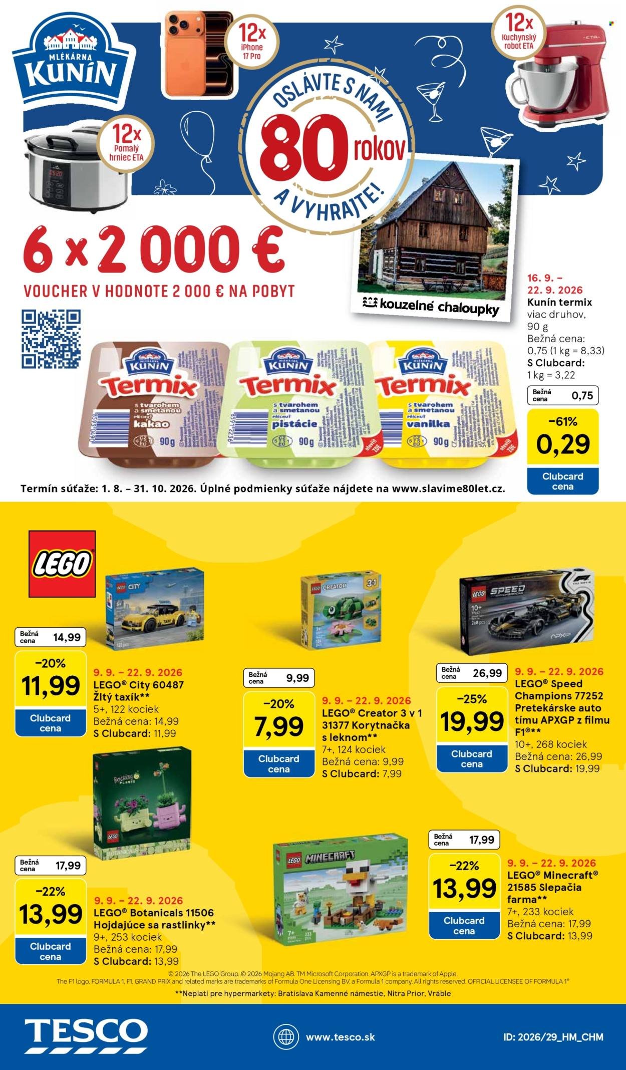 TESCO leták - Od stredy 16.9.2026