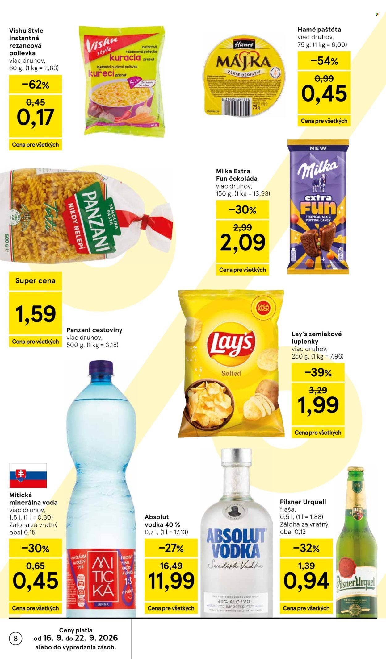 TESCO leták - Od stredy 16.9.2026