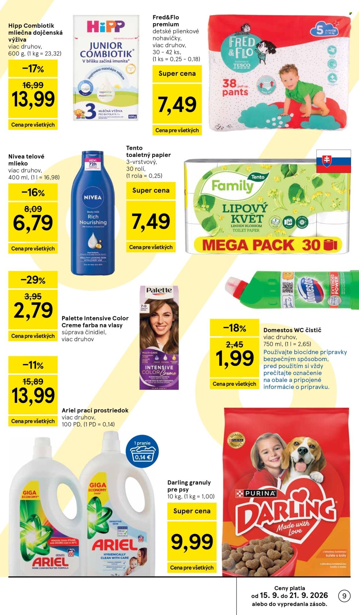 TESCO leták - Od stredy 16.9.2026