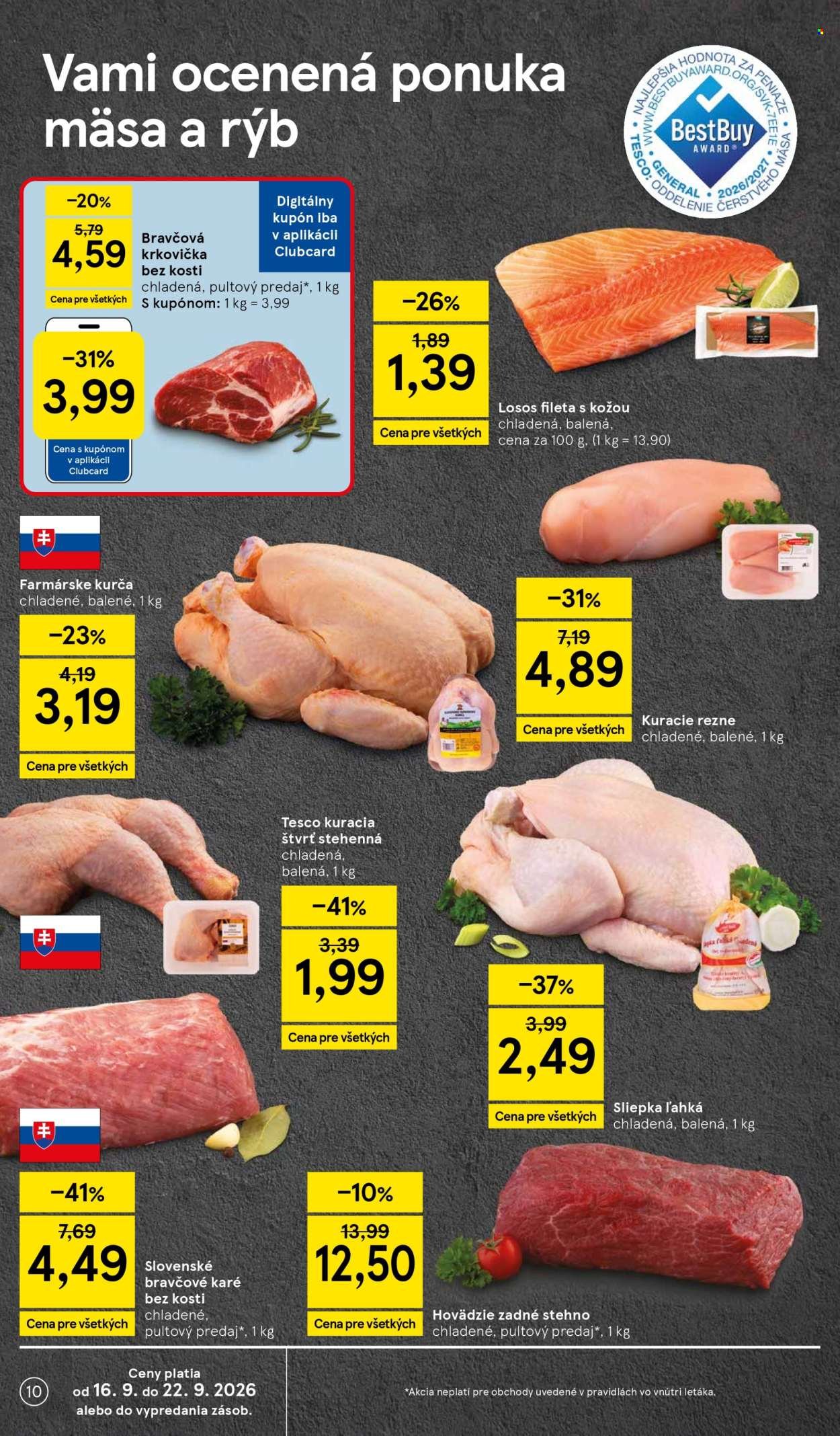 TESCO leták - Od stredy 16.9.2026