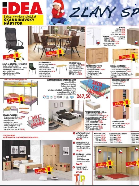 IDEA NÁBYTOK leták - Od soboty 1.11.2025 (2025-11-01 - 2025-11-30) | 2