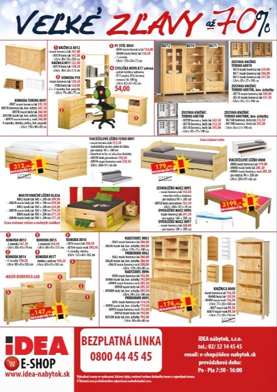 IDEA NÁBYTOK leták - Od soboty 1.11.2025 (2025-11-01 - 2025-11-30) | 4