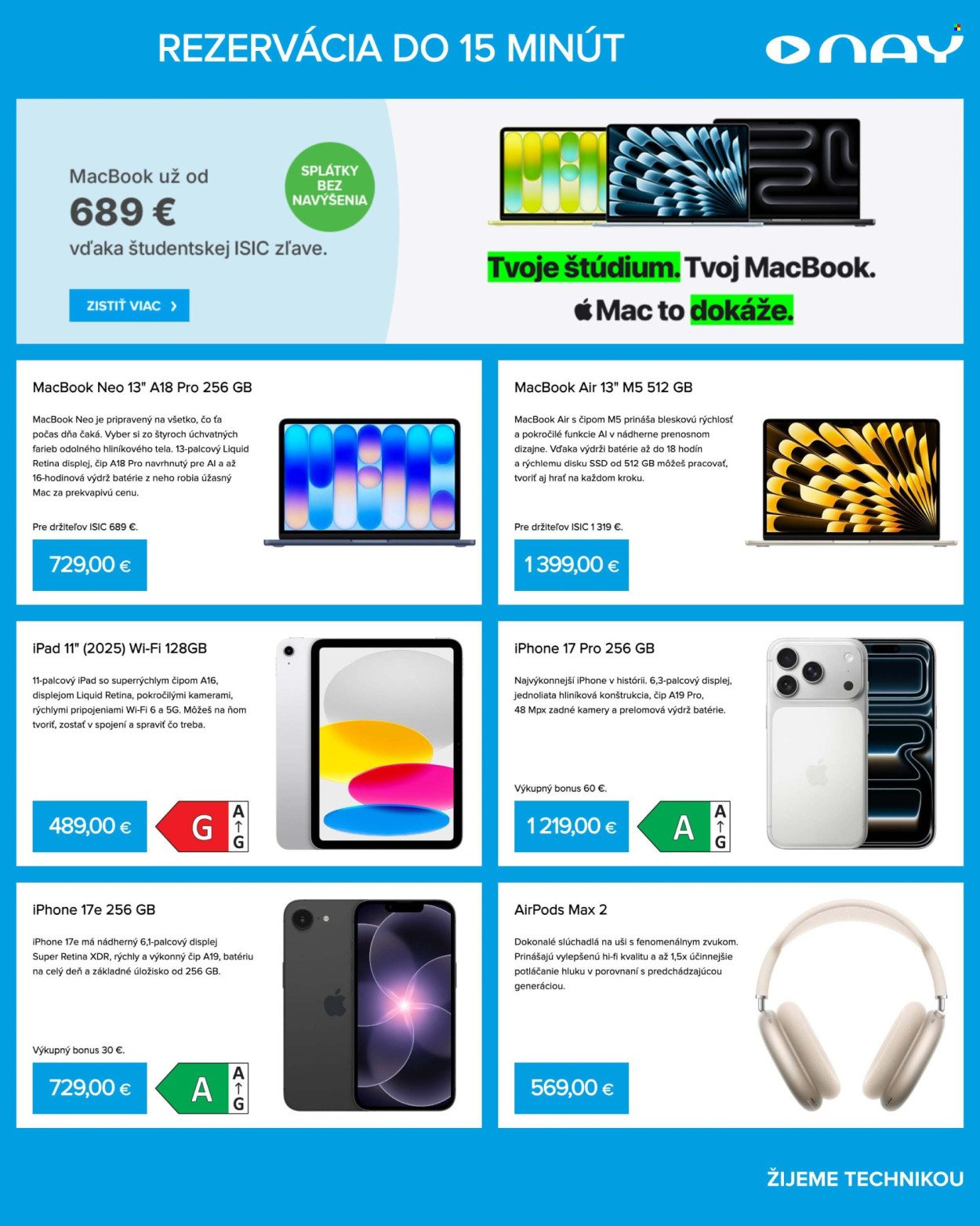 NAY ELEKTRODOM leták - Od pondelka 17.8.2026
