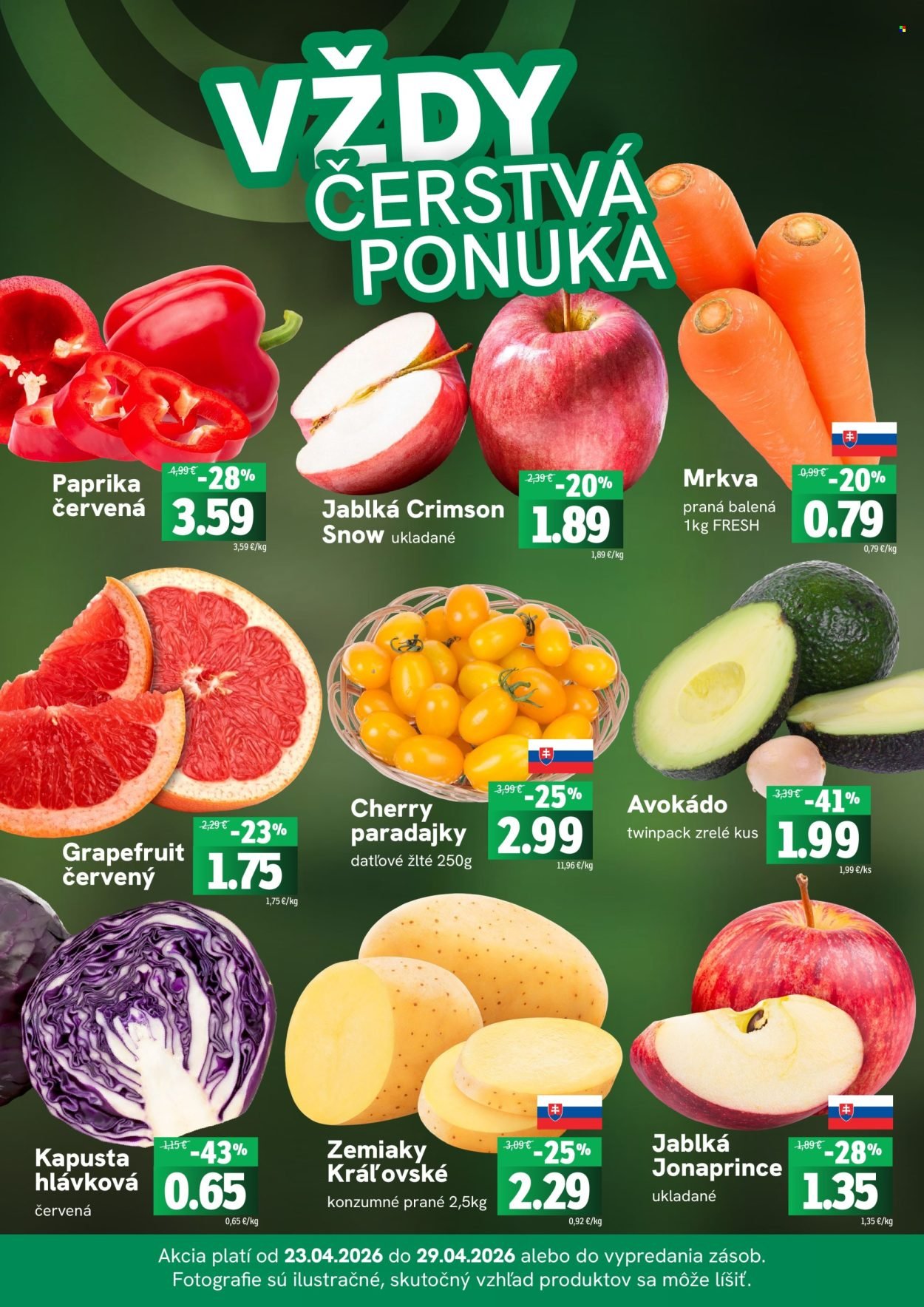 FRESH leták - Týždenná akcia (2026-04-23 - 2026-04-29) | 3