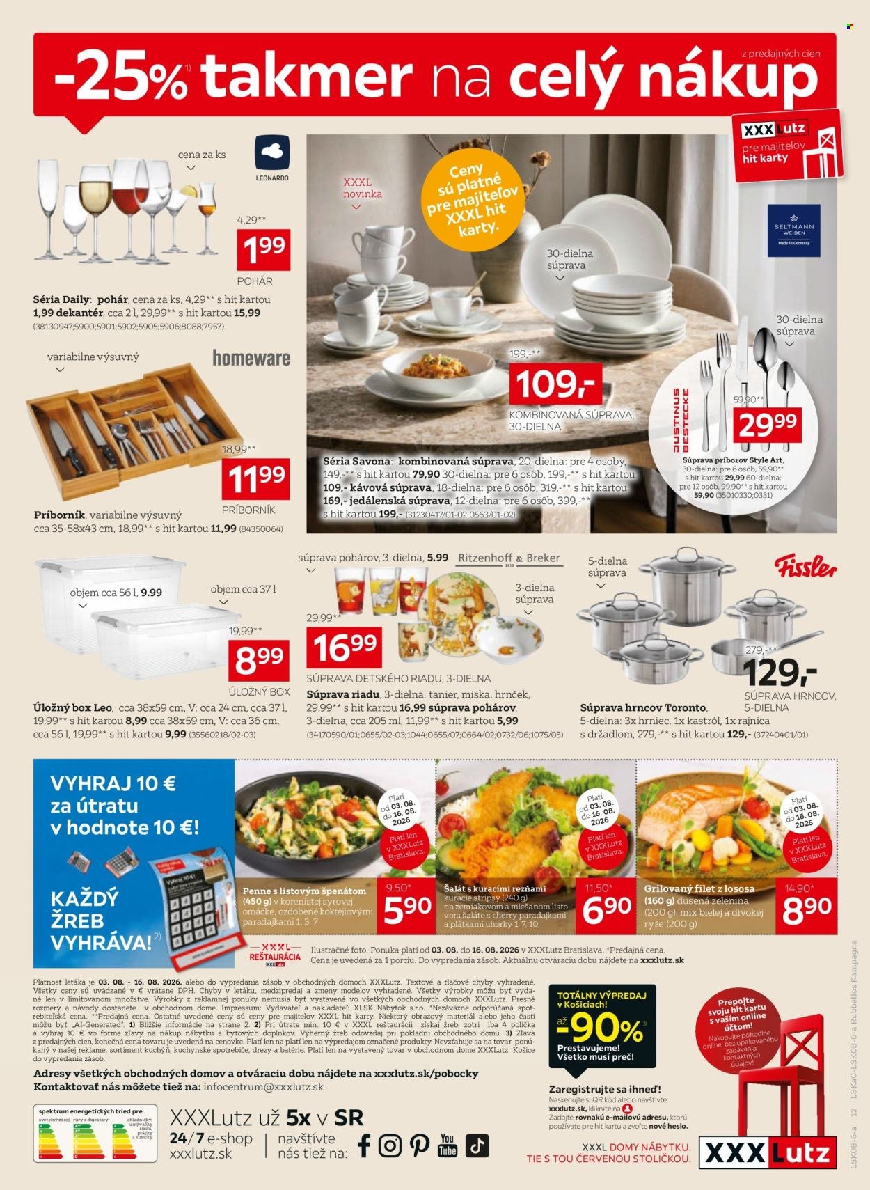 XXXLUTZ leták - Zľava 25% na takmer celý nákup