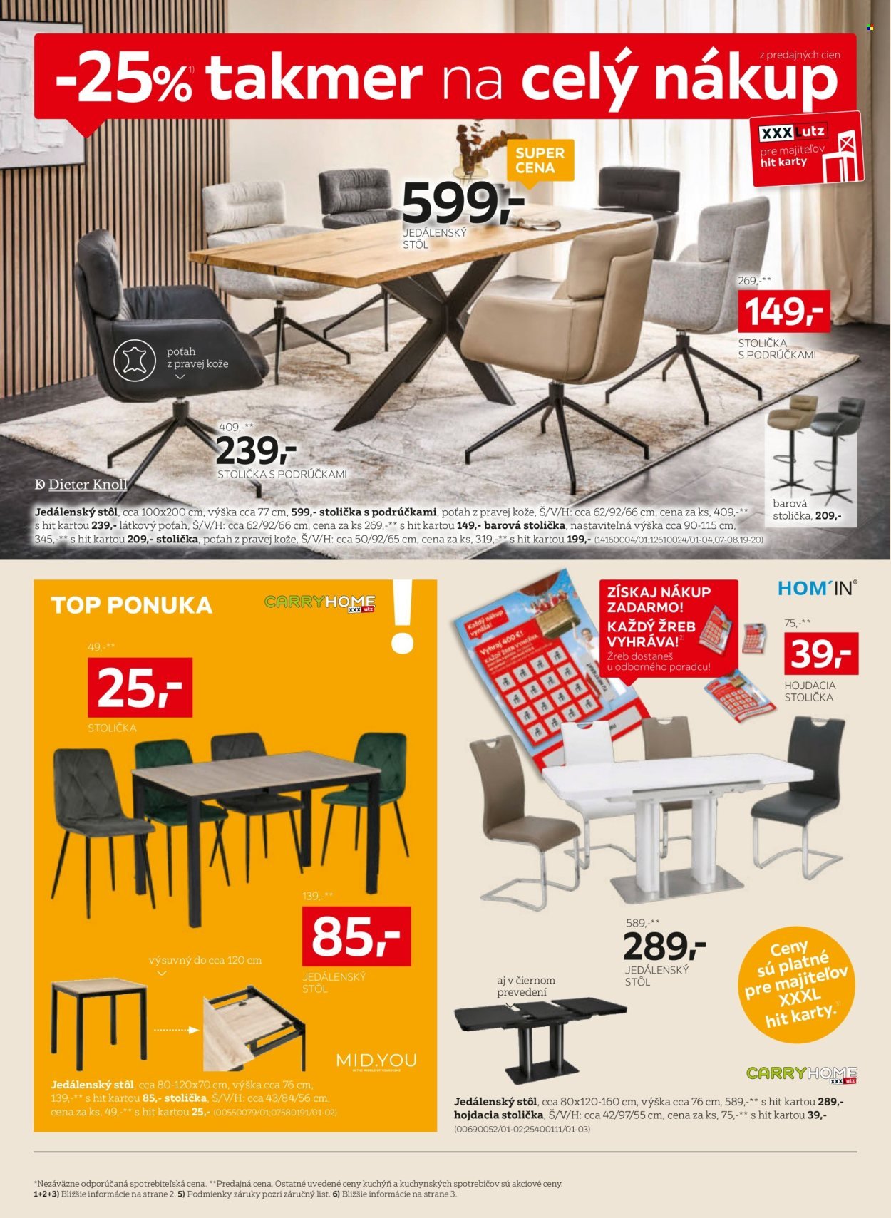 XXXLUTZ leták - Zľava 25% na takmer celý nákup