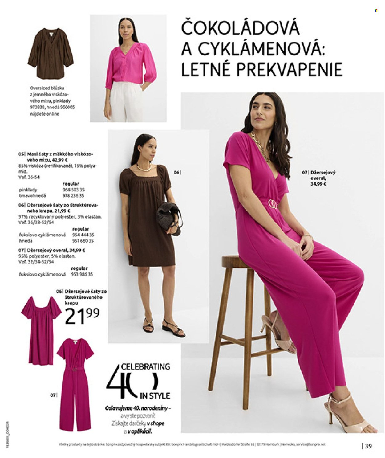 BONPRIX leták - NIČ NA OPAĽOVANIE? (2026-05-19 - 2026-06-15) | 41