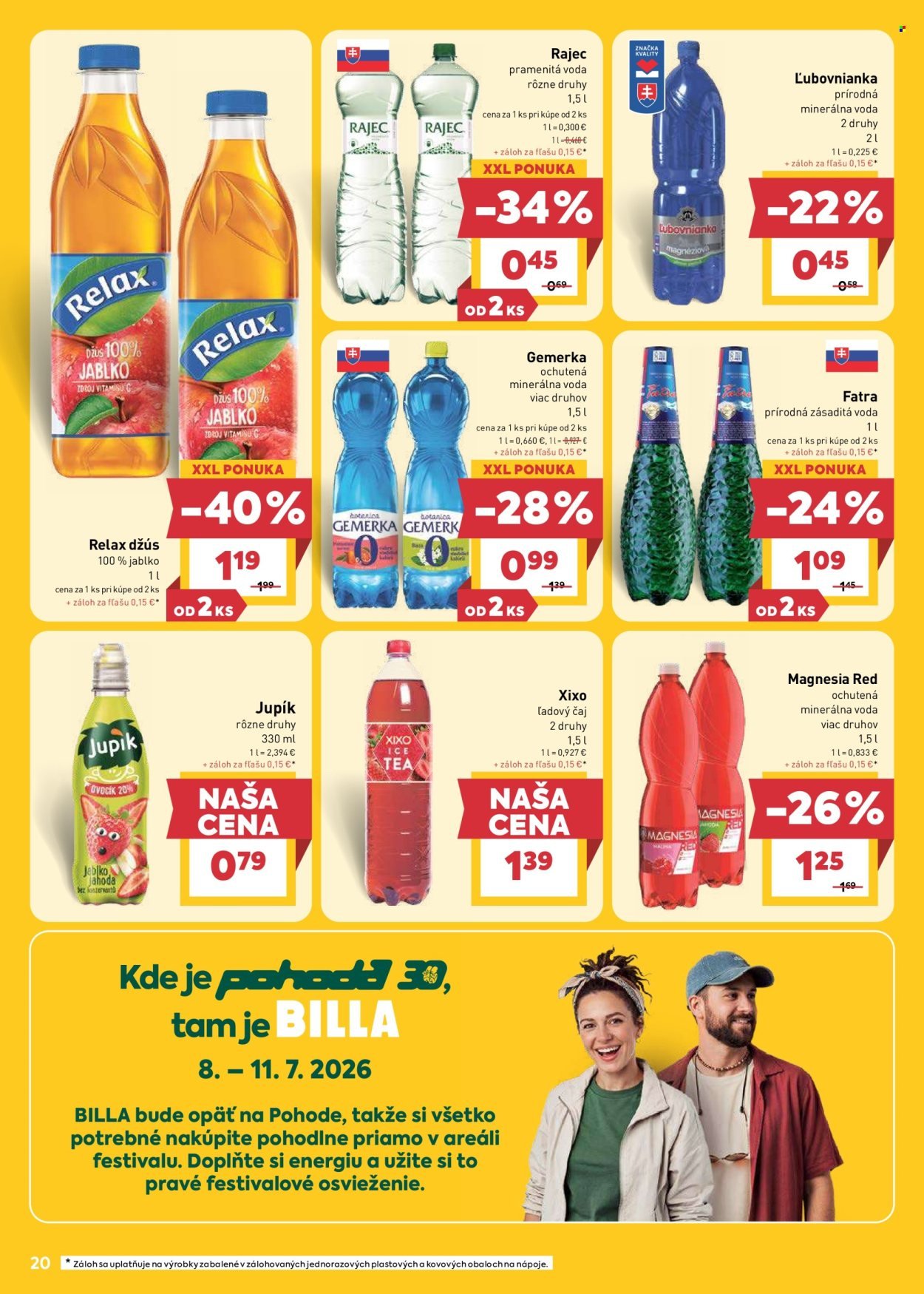 BILLA leták - Od stredy 1.7.2026