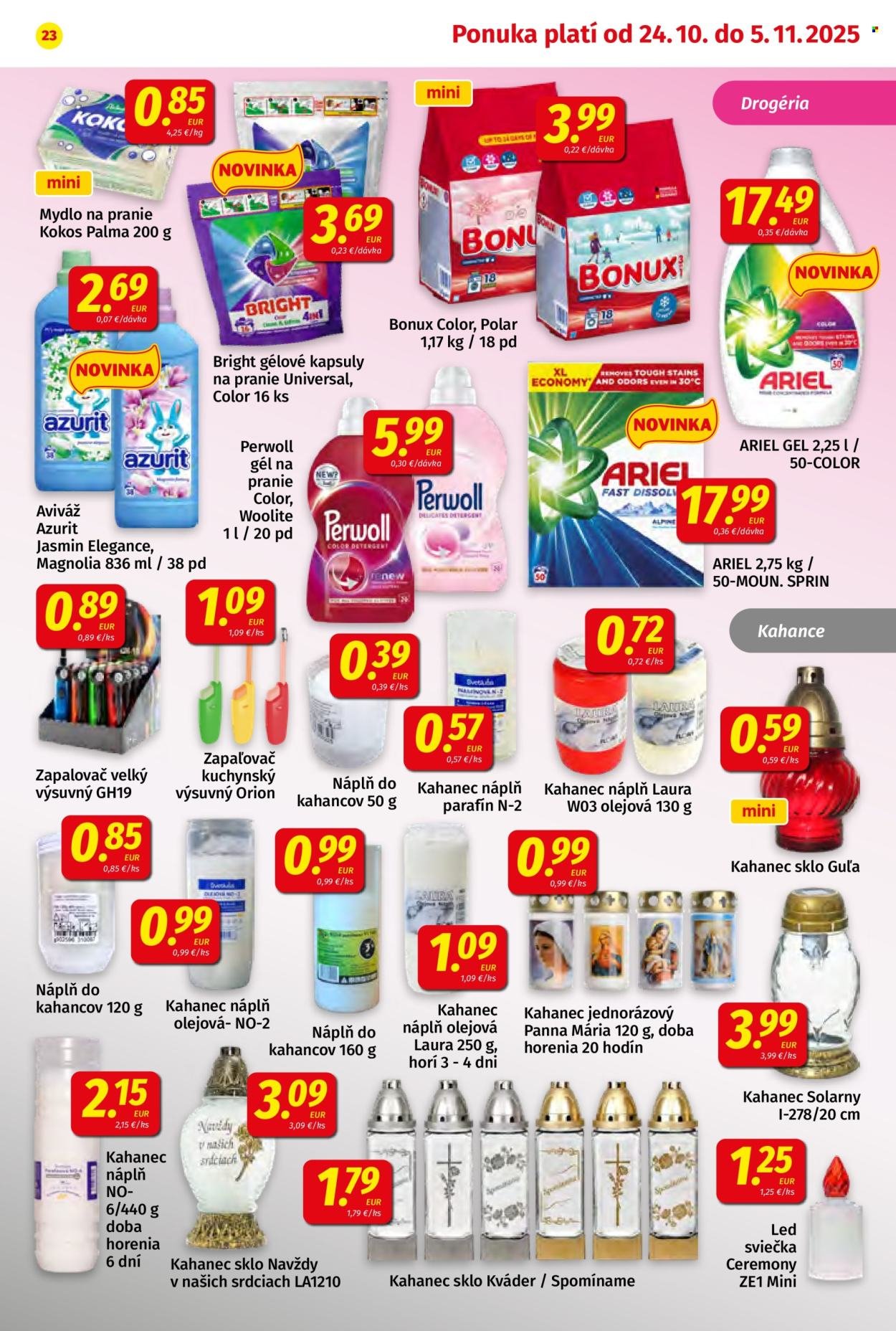 POTRAVINY KORUNA leták - Od piatka 24.10.2025 (2025-10-24 - 2025-11-05) | 23