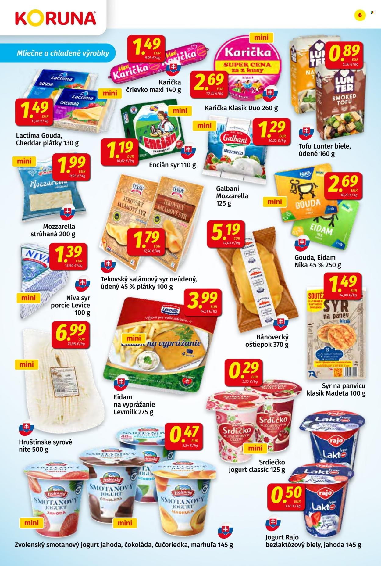 POTRAVINY KORUNA leták - Od piatka 24.10.2025 (2025-10-24 - 2025-11-05) | 6