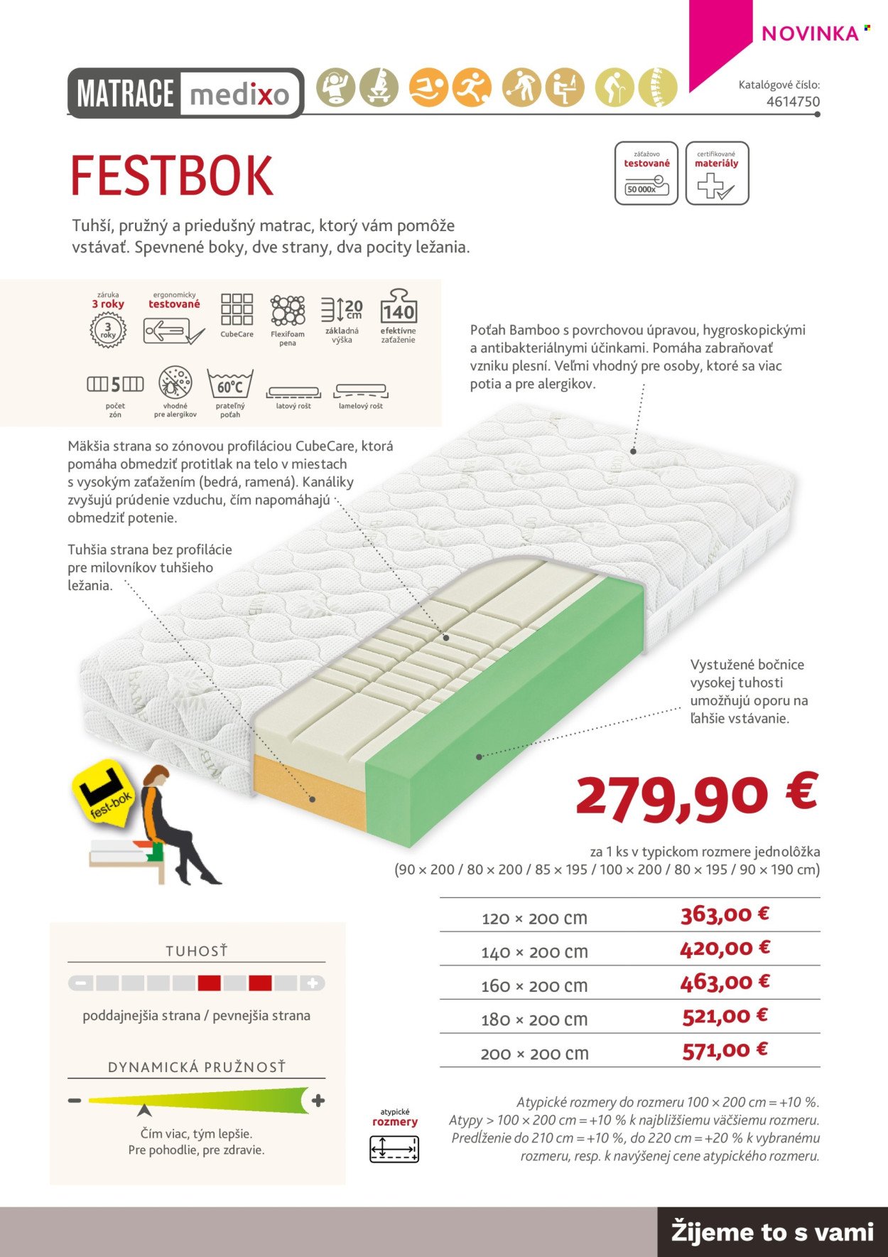 ASKO NÁBYTOK leták - Ponuka matracov (2025-03-19) | 21