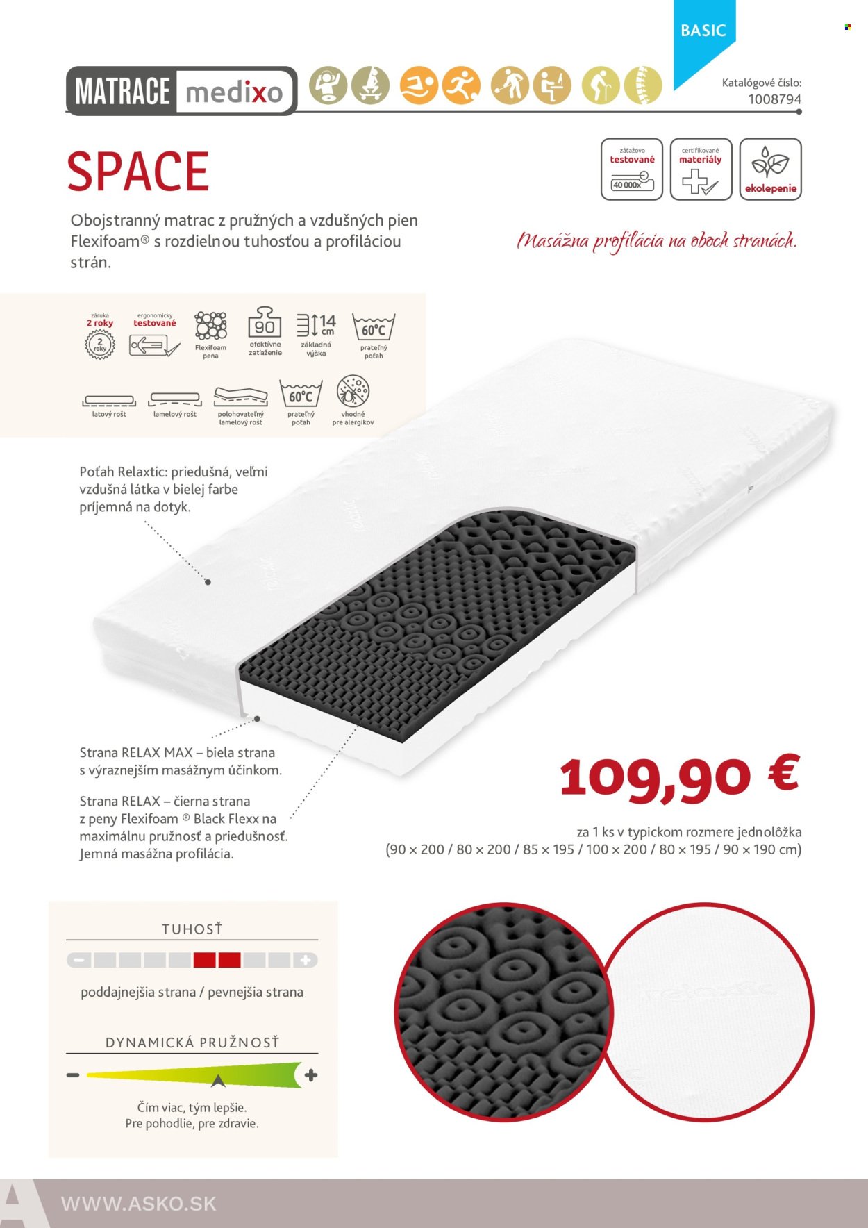 ASKO NÁBYTOK leták - Ponuka matracov (2025-03-19) | 26