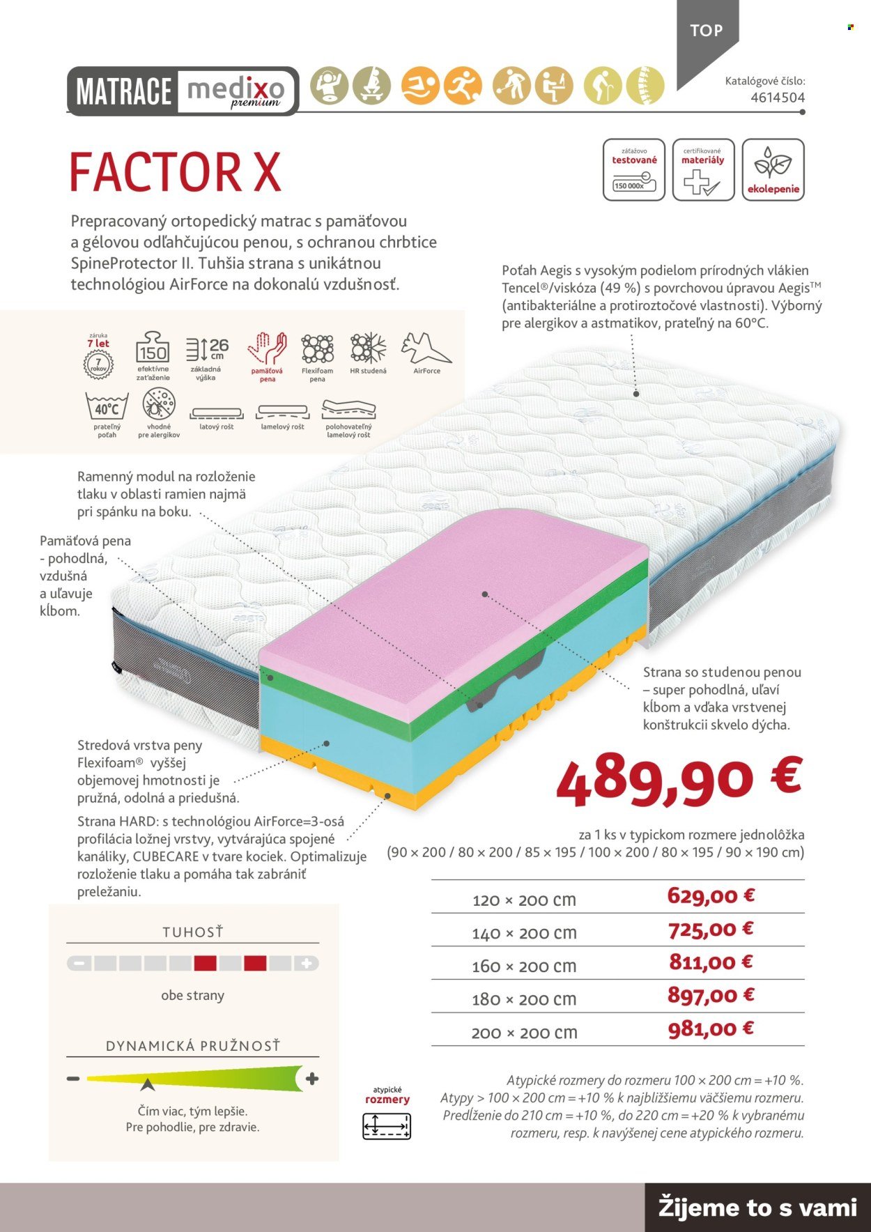 ASKO NÁBYTOK leták - Ponuka matracov (2025-03-19) | 43
