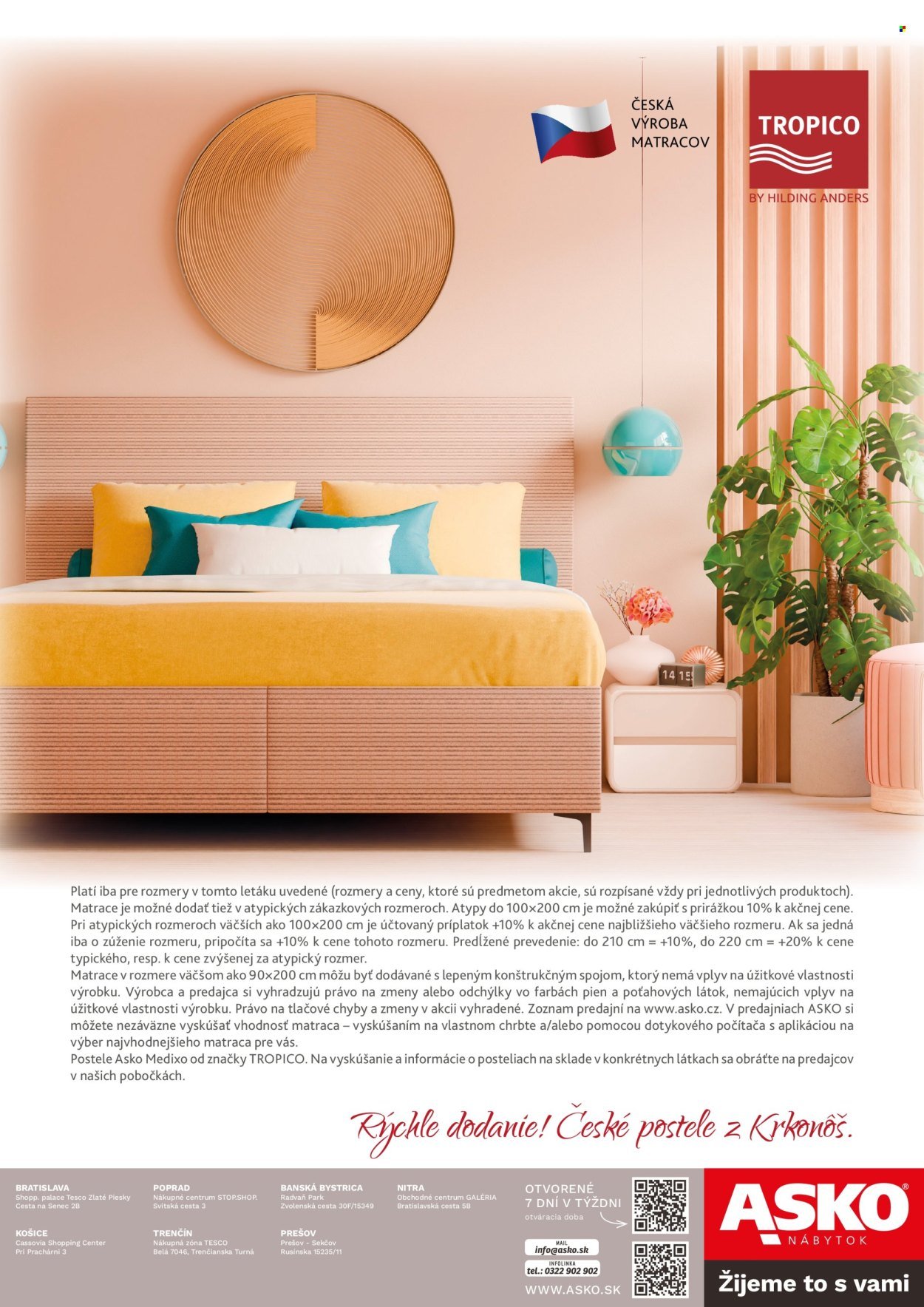 ASKO NÁBYTOK leták - Ponuka matracov (2025-03-19) | 64