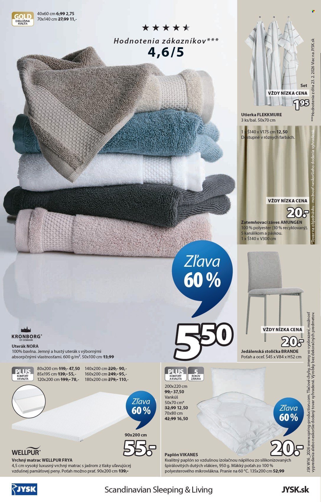 JYSK leták - Od stredy 15.4.2026 (2026-04-15 - 2026-06-26) | 17