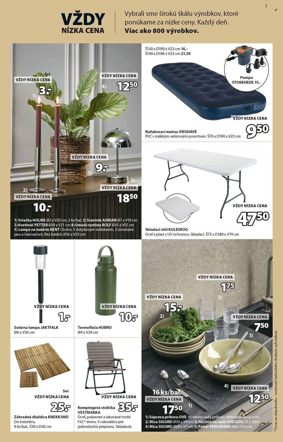 JYSK leták - Od stredy 15.4.2026 (2026-04-15 - 2026-06-26) | 8