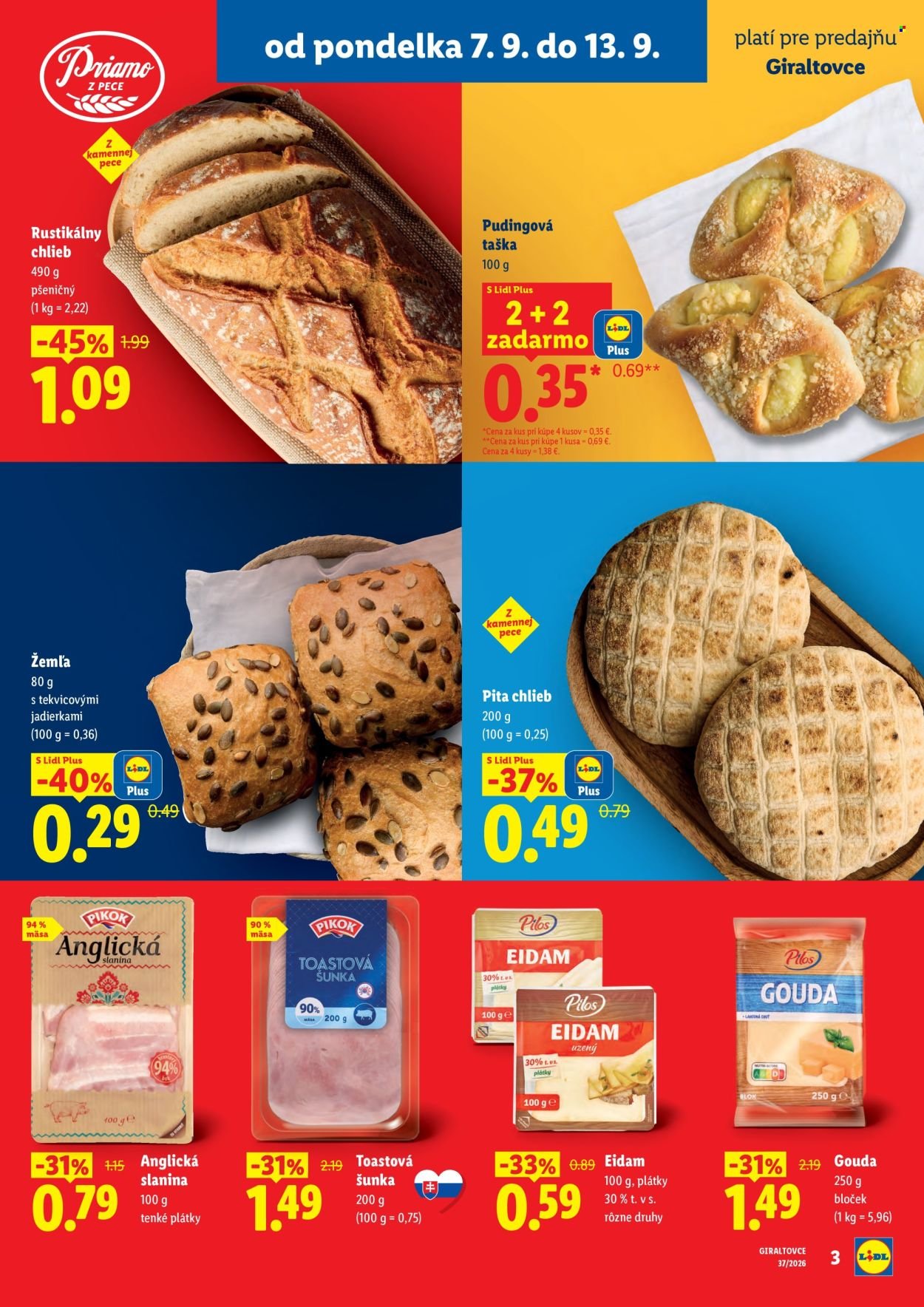 LIDL leták - Nová predajňa Giraltovce