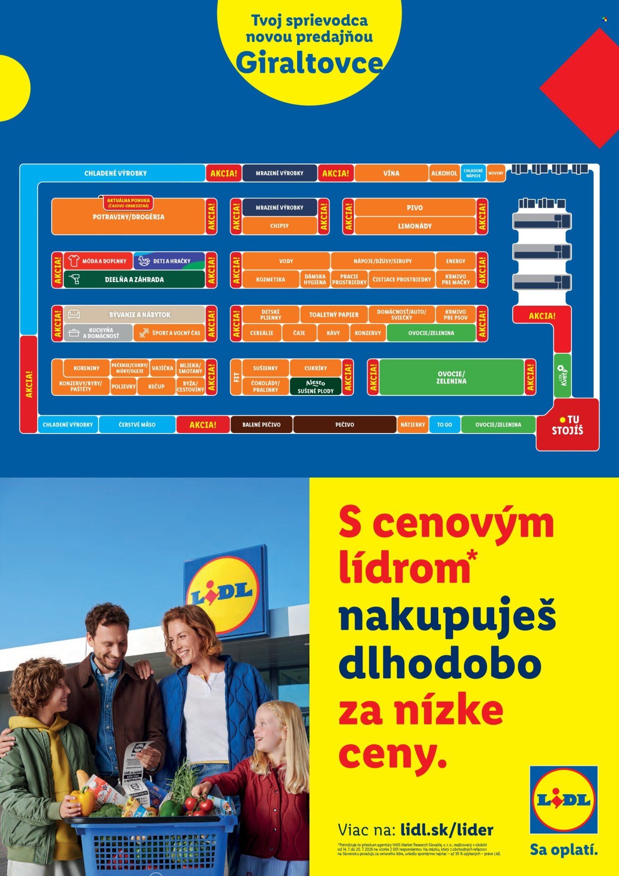 LIDL leták - Nová predajňa Giraltovce