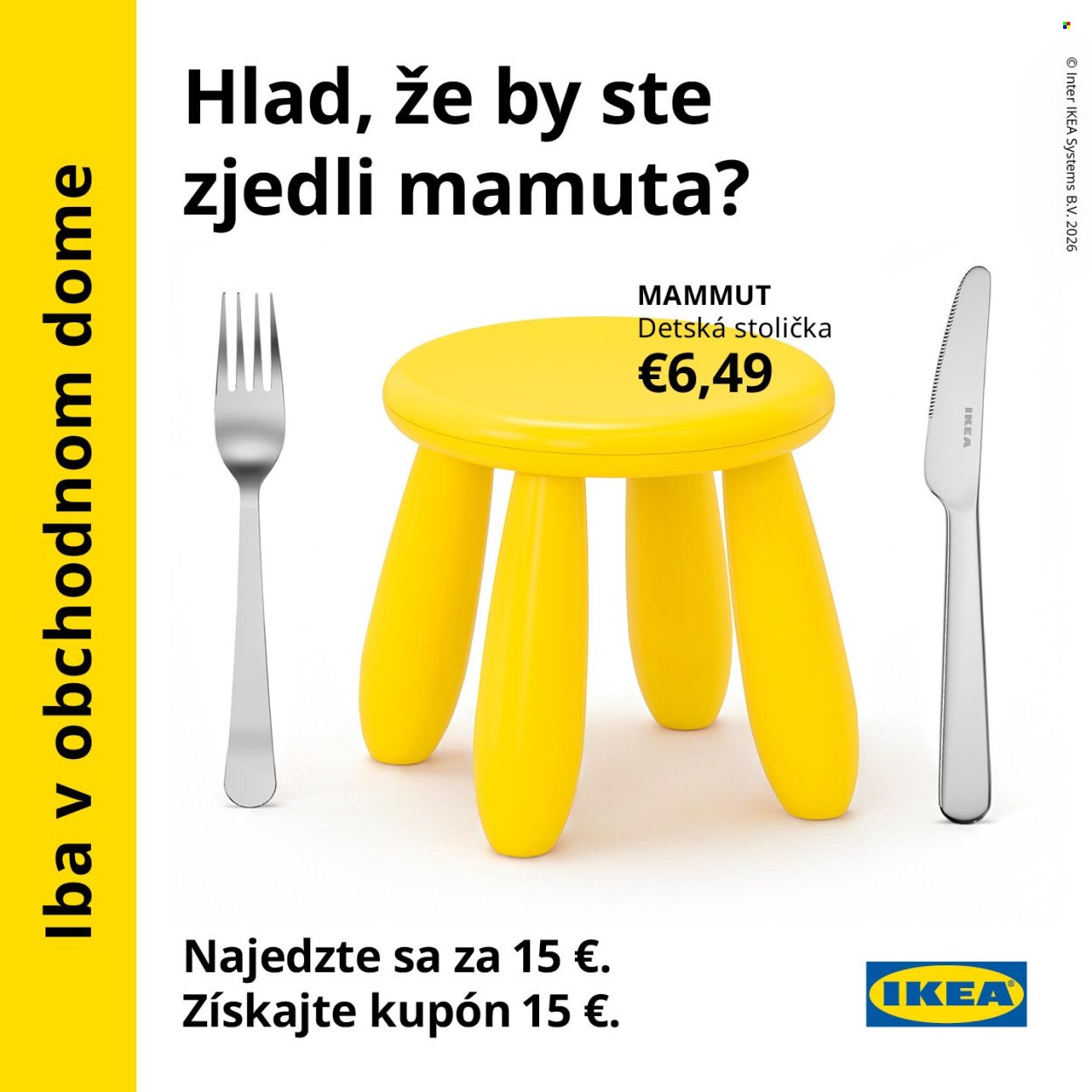 IKEA leták - júli 2026