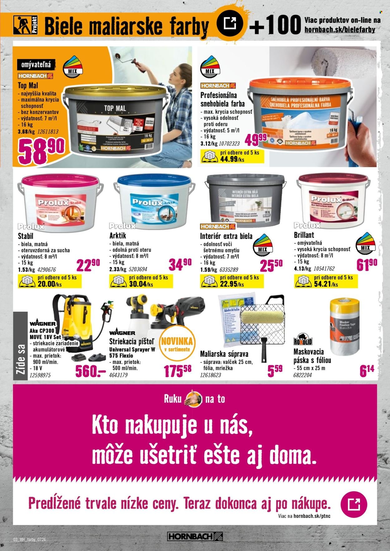 HORNBACH leták - Váš ďalší projekt - Miešanie farieb