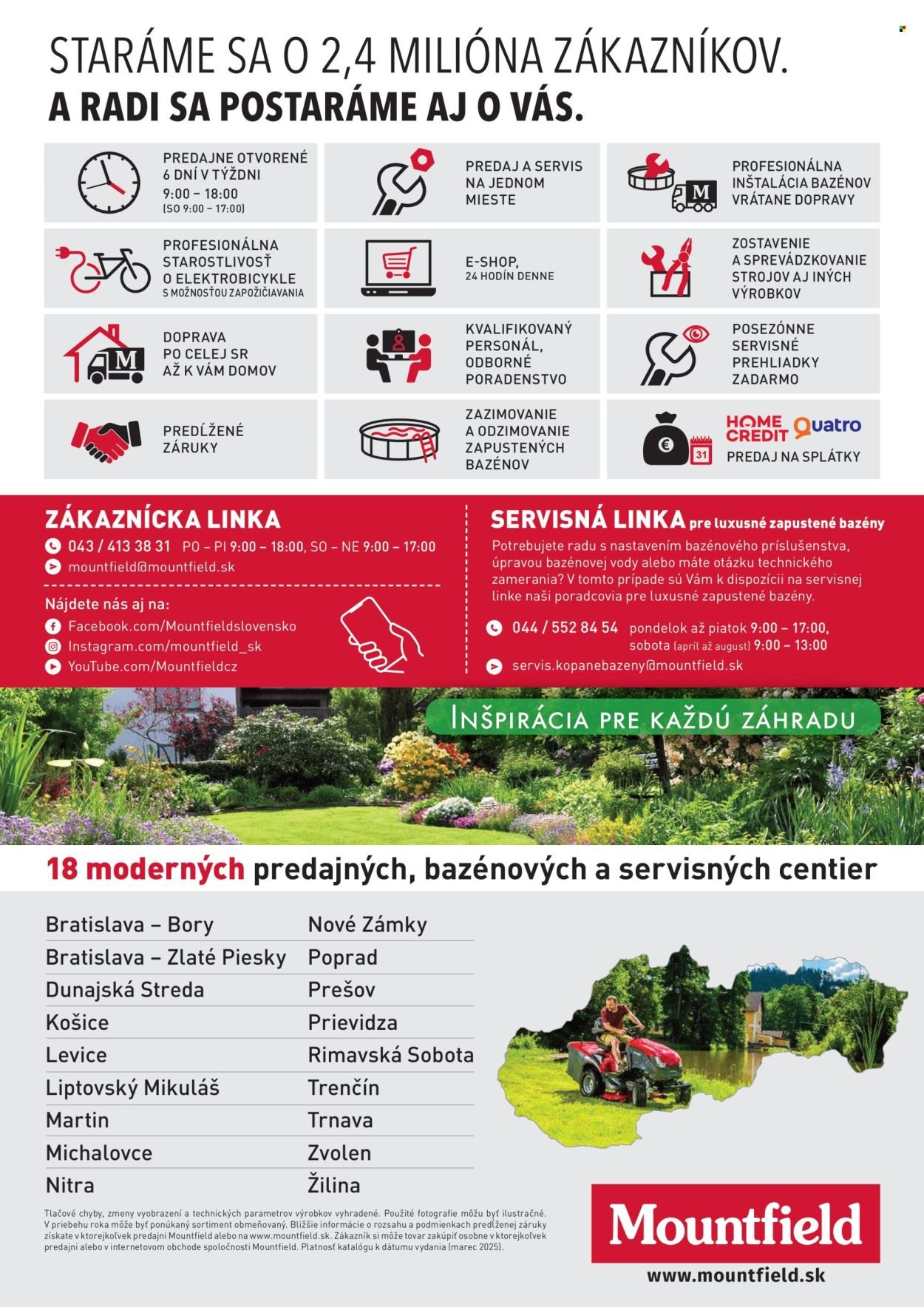 MOUNTFIELD leták - Katalóg 2025 (2025-04-02) | 164