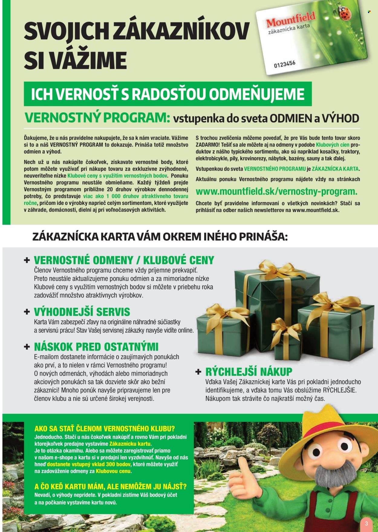 MOUNTFIELD leták - Katalóg 2025 (2025-04-02) | 3