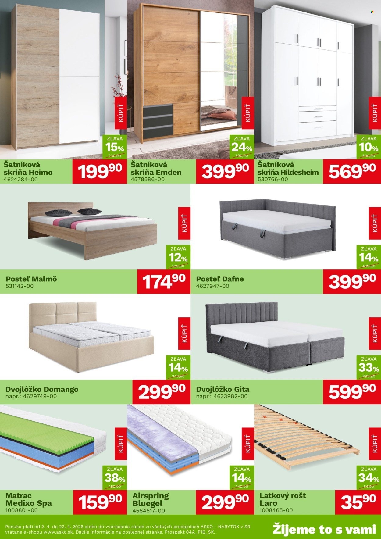 ASKO NÁBYTOK leták - Akčná ponuka (2026-04-02 - 2026-04-22) | 3