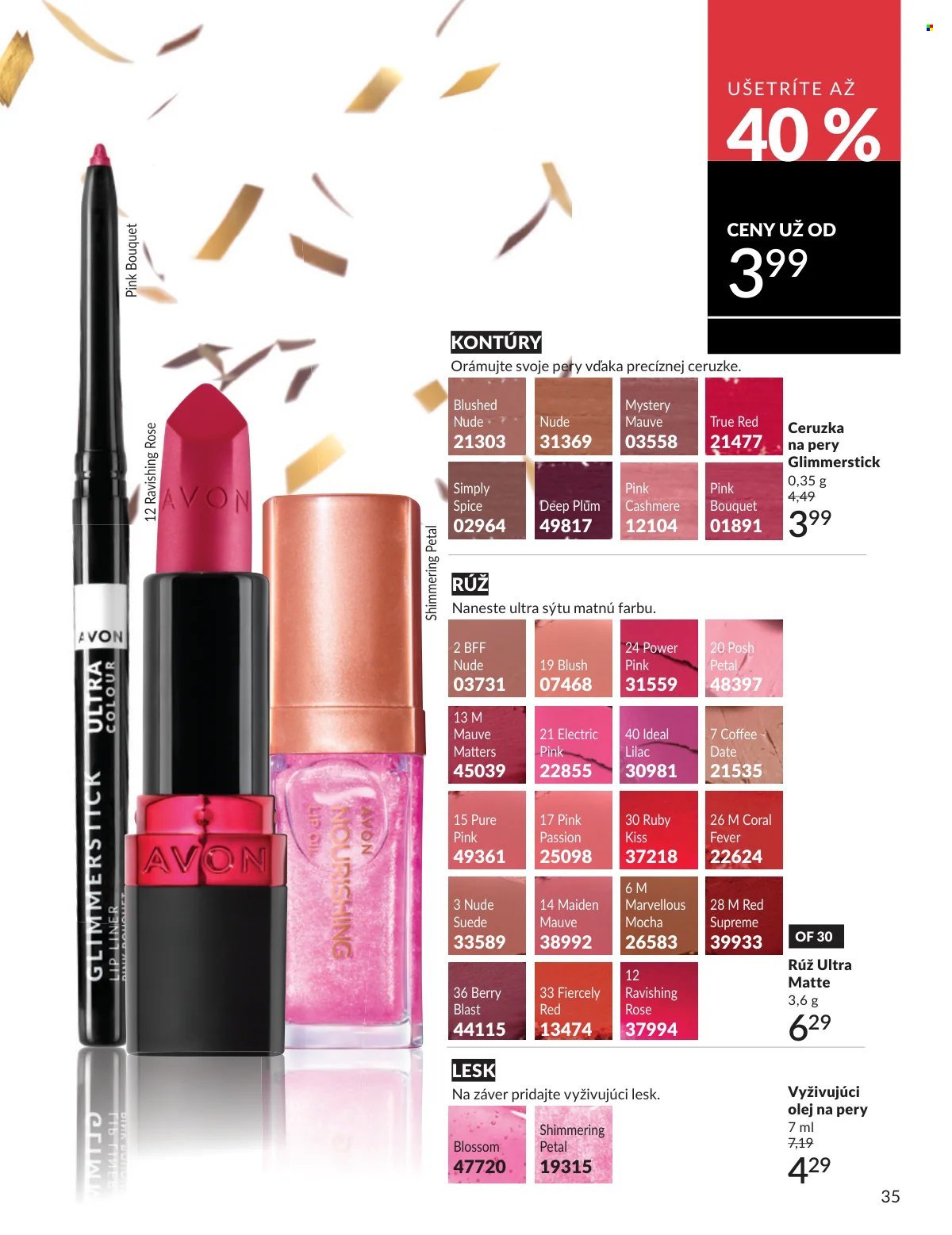 AVON leták - Kampaň 1 (2026-01-01 - 2026-01-31) | 35
