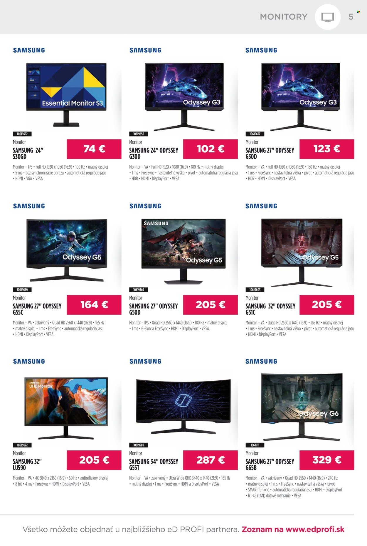 ED PROFI leták - Od štvrtka 1.1.2026 (2026-01-01 - 2026-01-31) | 5