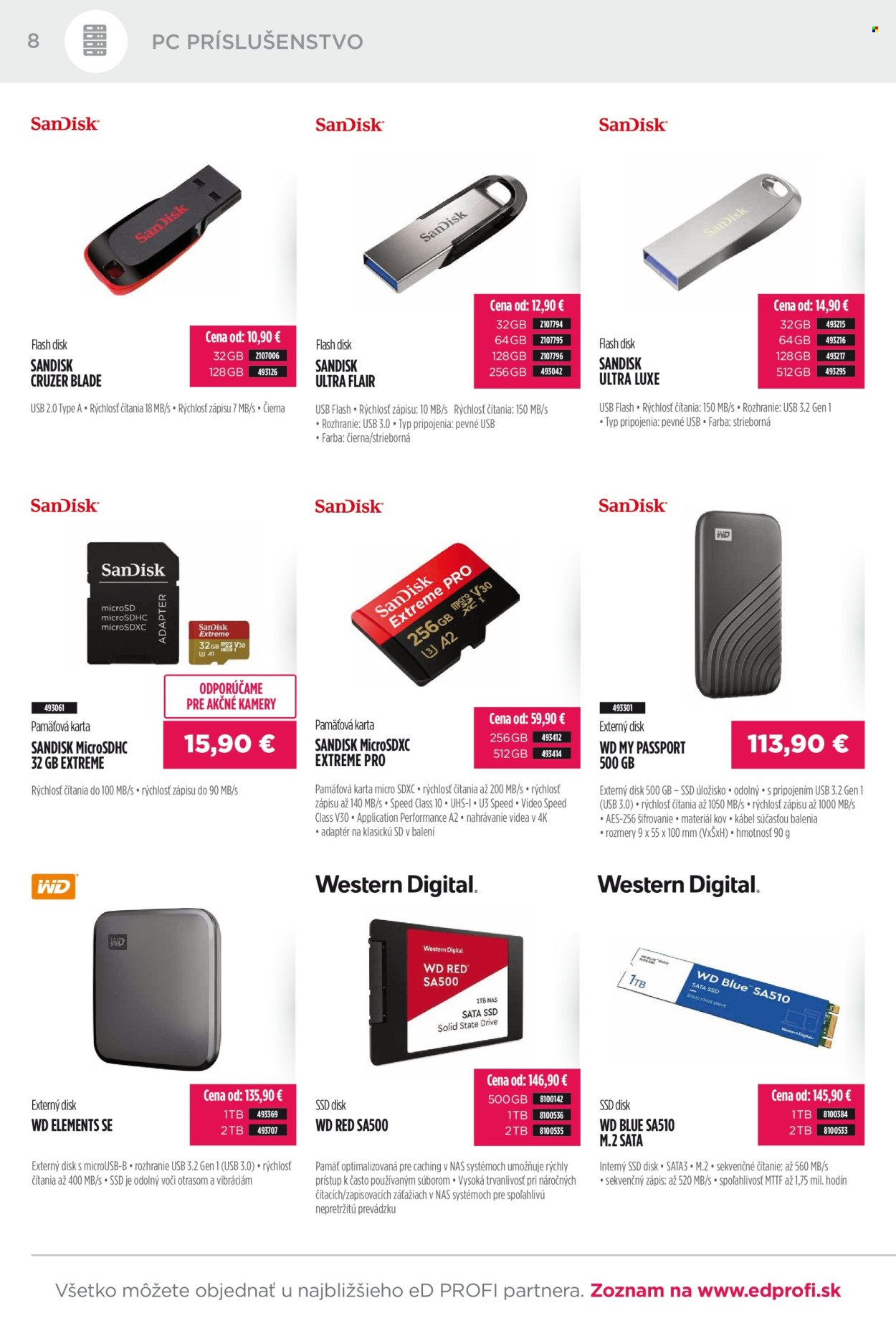 ED PROFI leták - Od štvrtka 1.1.2026 (2026-01-01 - 2026-01-31) | 8
