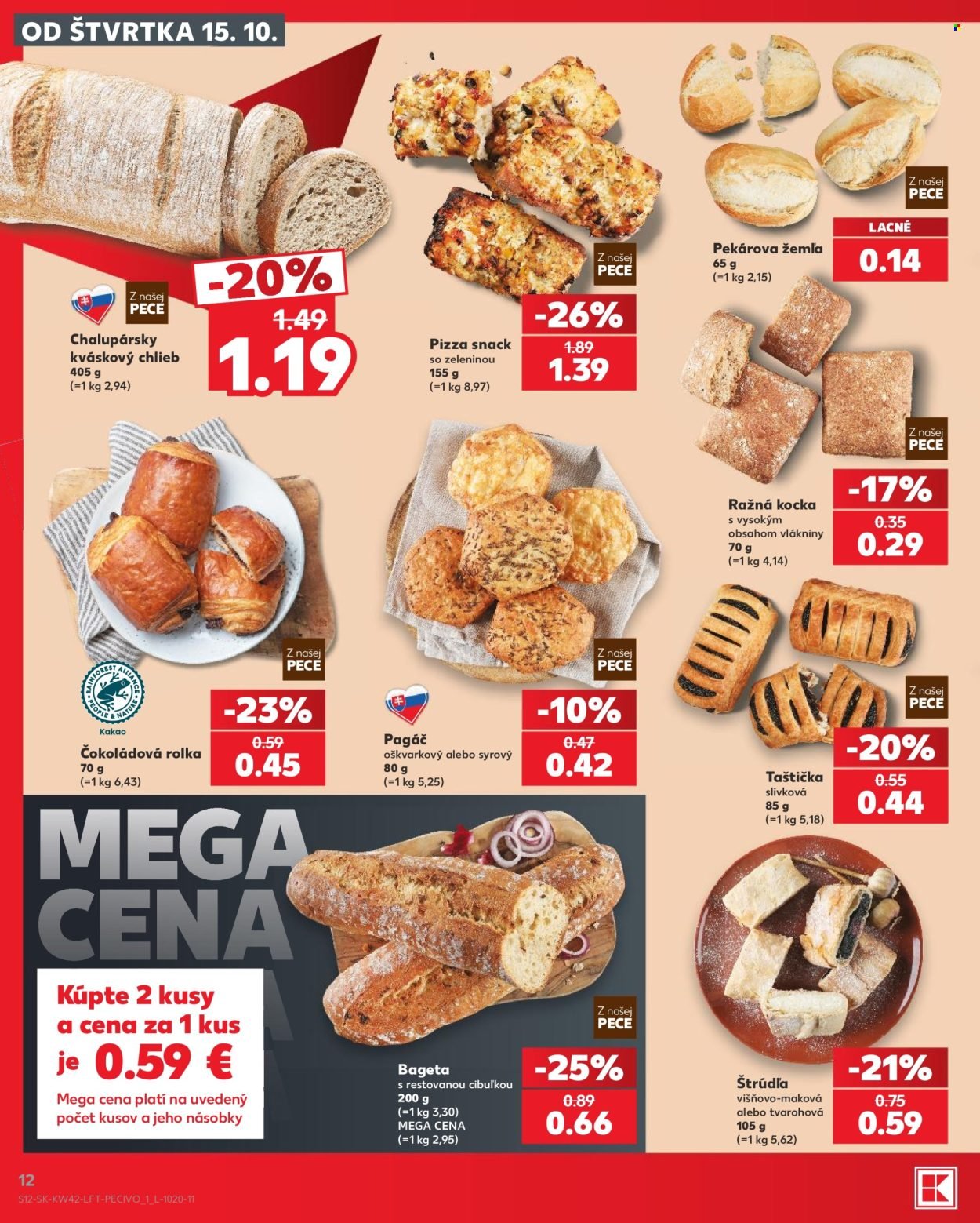 KAUFLAND leták - Od štvrtka 15.10.2026