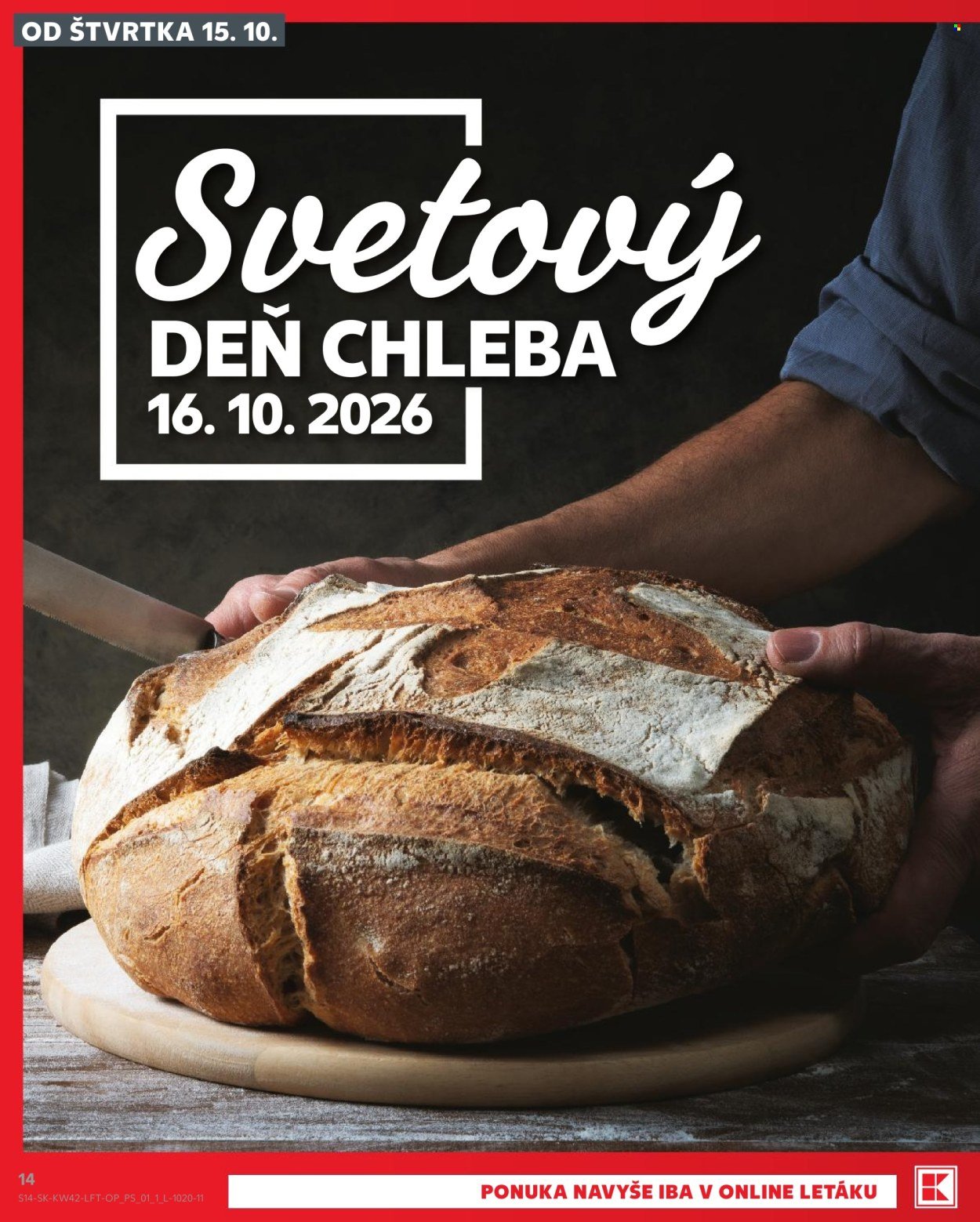 KAUFLAND leták - Od štvrtka 15.10.2026