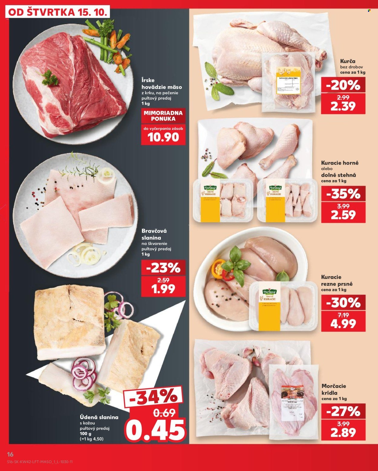 KAUFLAND leták - Od štvrtka 15.10.2026