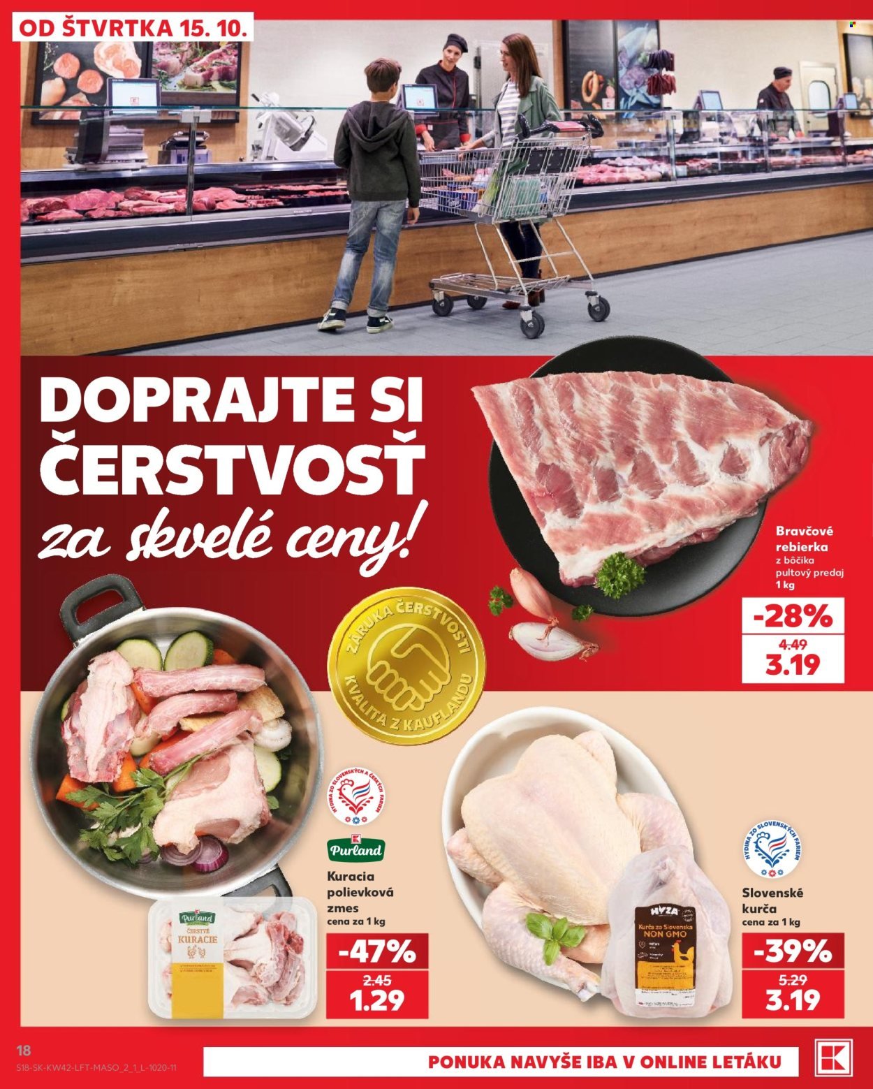 KAUFLAND leták - Od štvrtka 15.10.2026